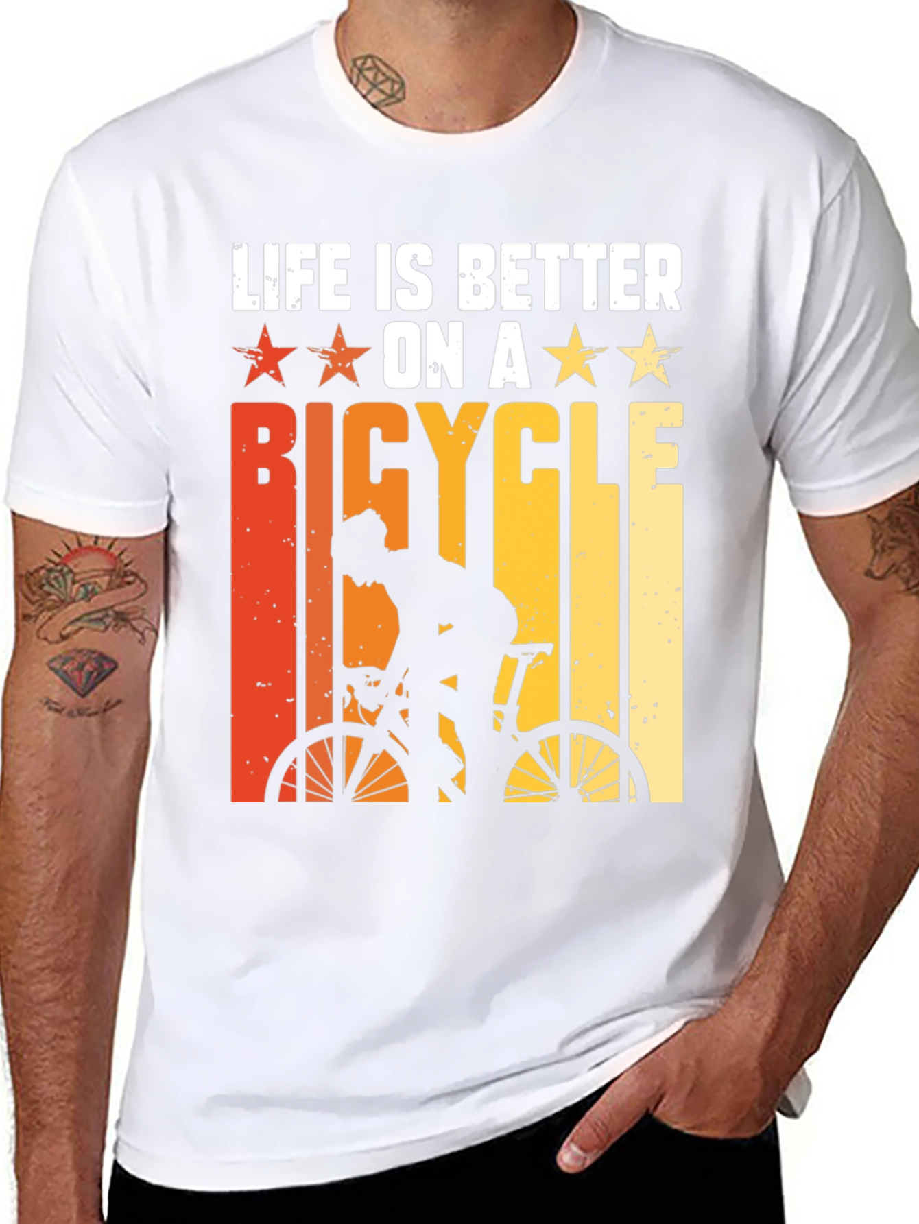 Life is Better on a Bicycle T-Shirt