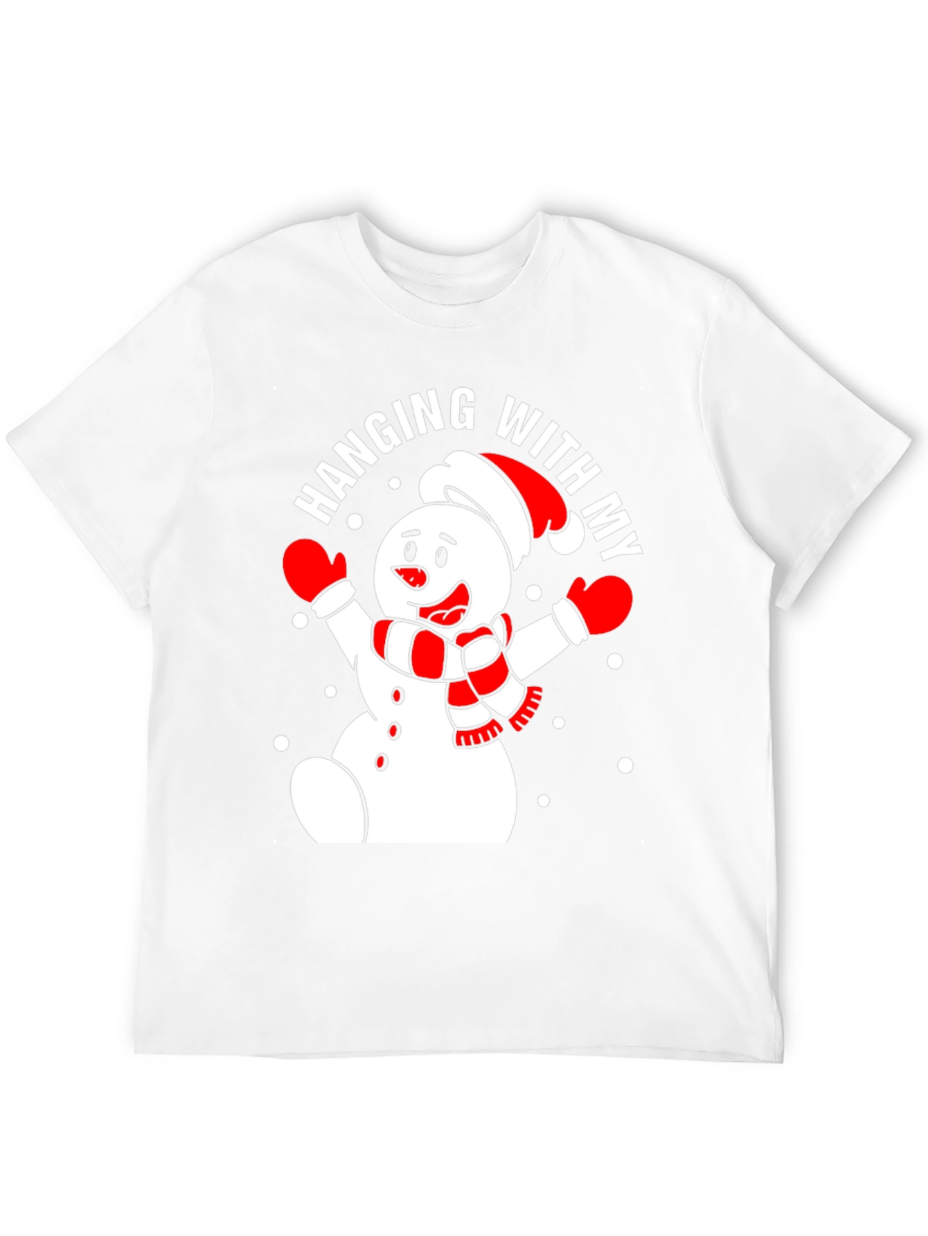 Hanging With My Snowman Graphic Tee