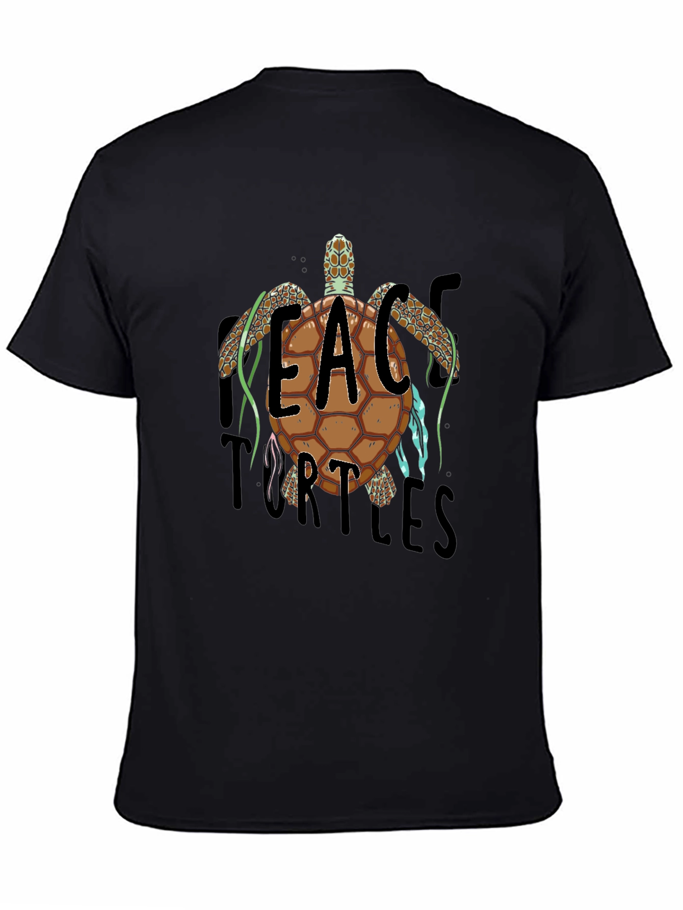 Peace Turtles Graphic Tee - Stylish Comfort
