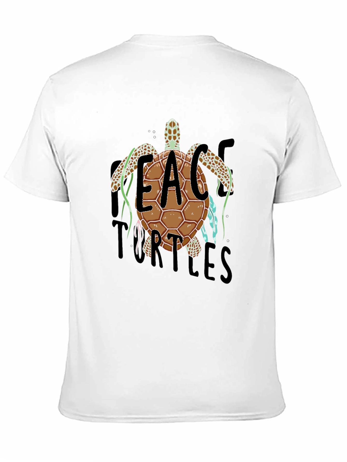 Peace Turtles Graphic Tee - Stylish Comfort