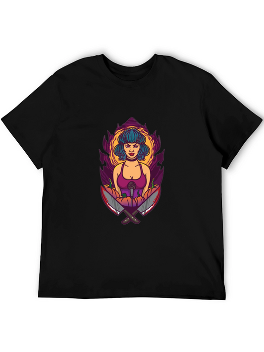 Halloween Witch T-Shirt - Spooky Season Apparel