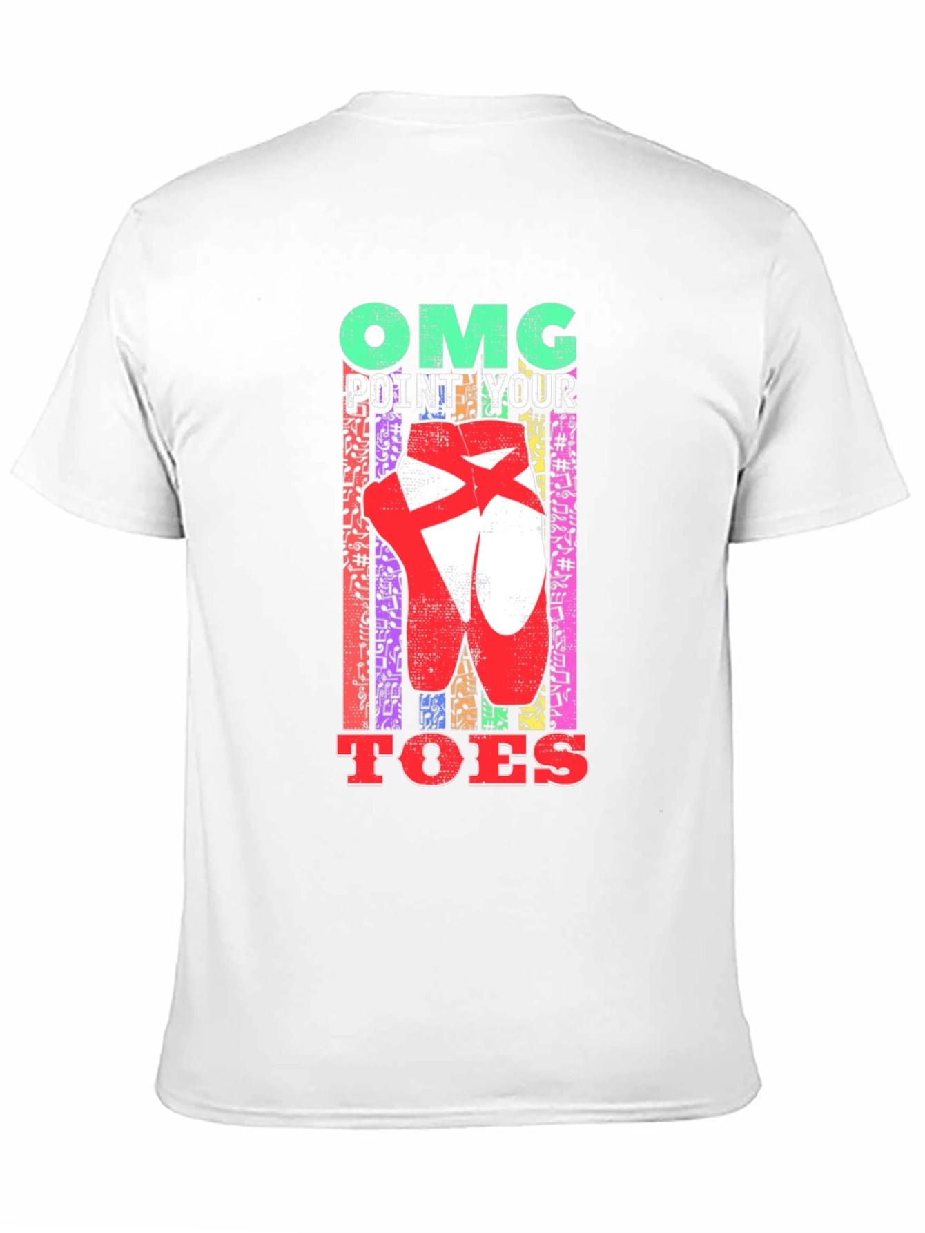 OMG Point Your Toes Graphic Tee