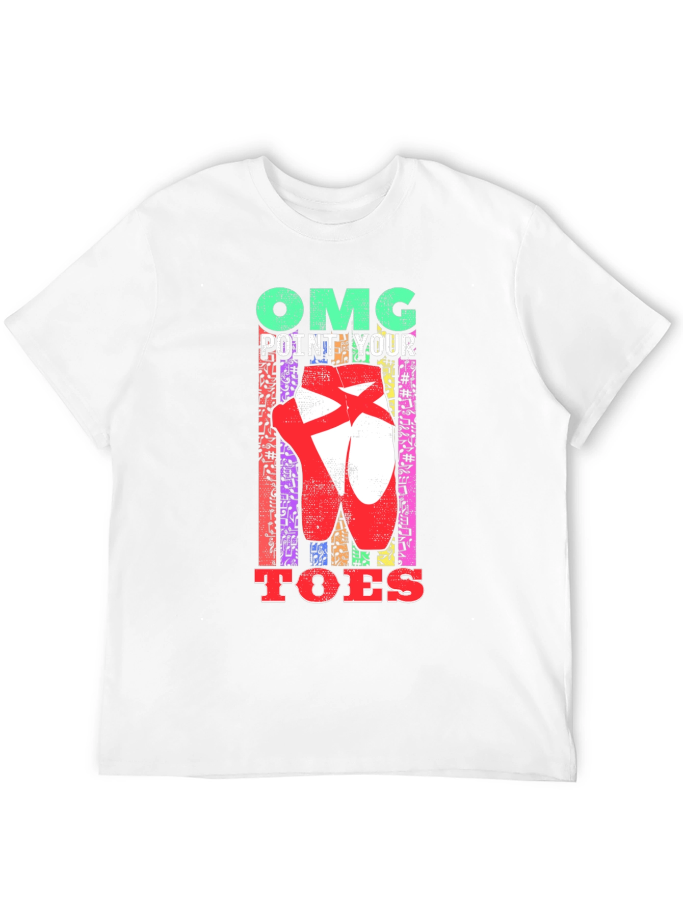OMG Point Your Toes Graphic Tee