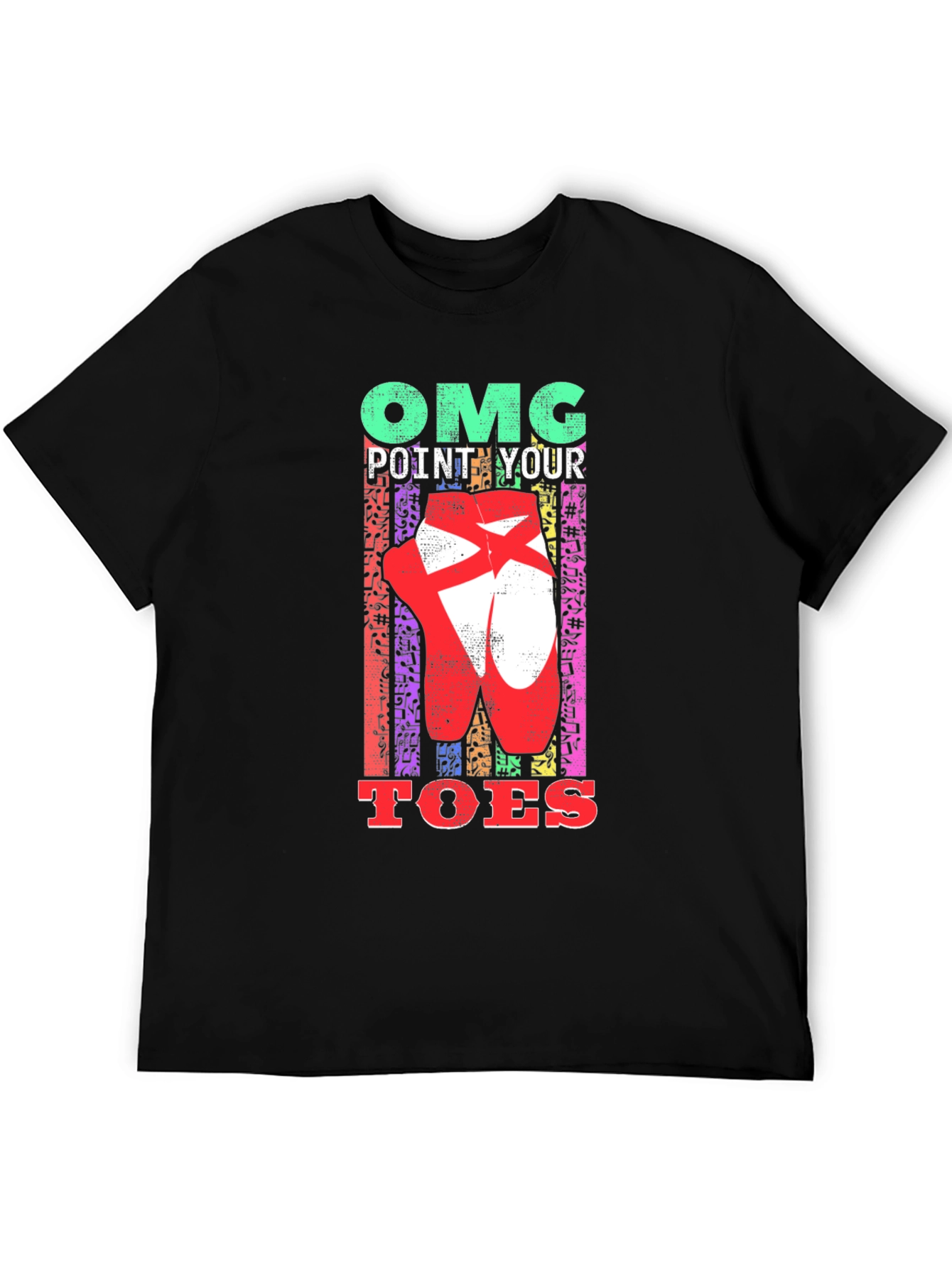 OMG Point Your Toes Graphic Tee