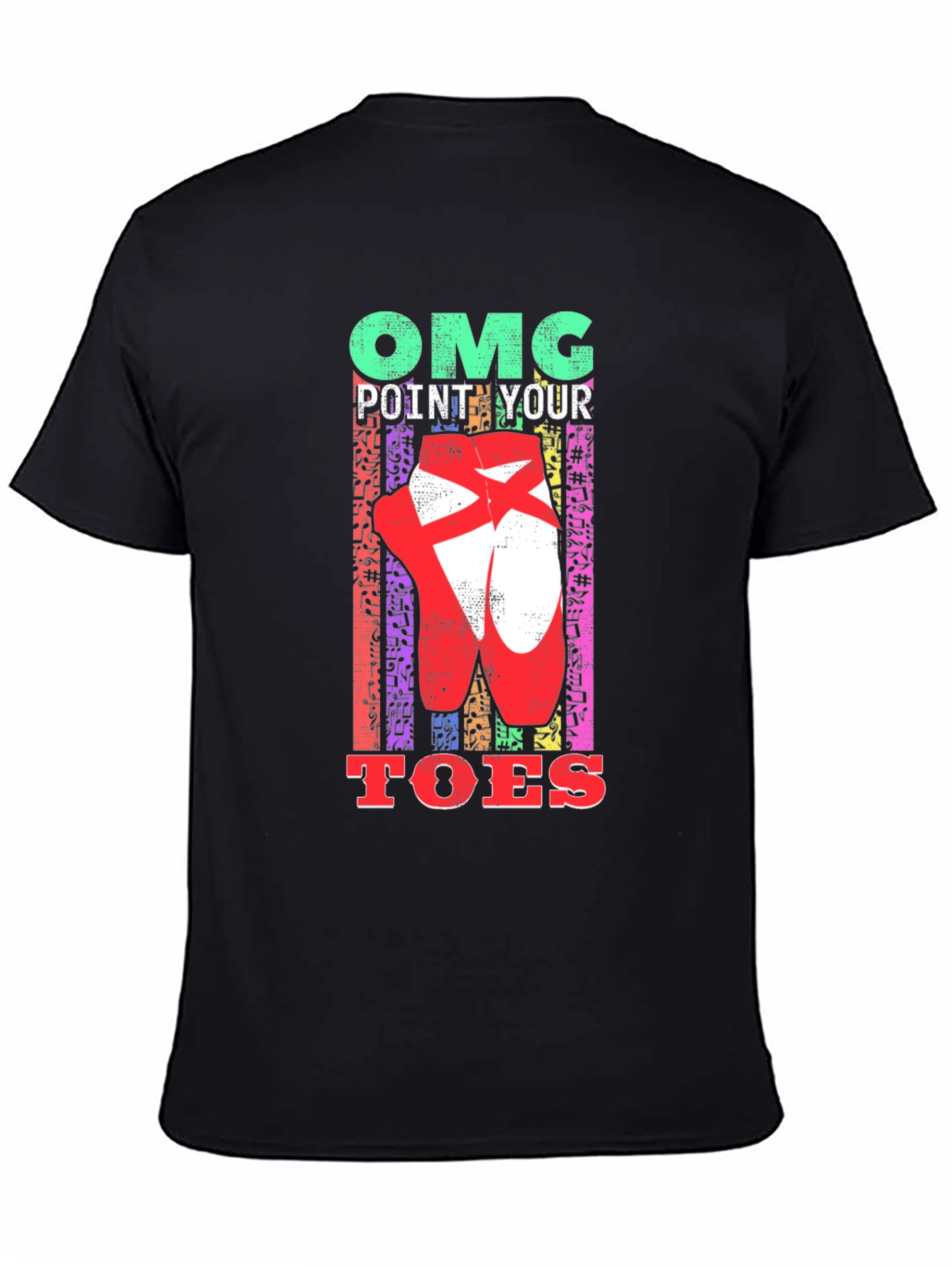 OMG Point Your Toes Graphic Tee