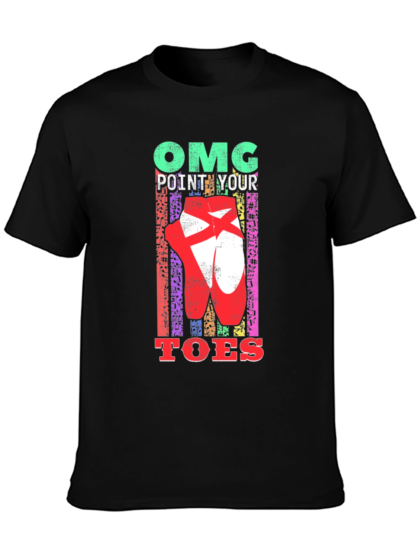 OMG Point Your Toes Graphic Tee