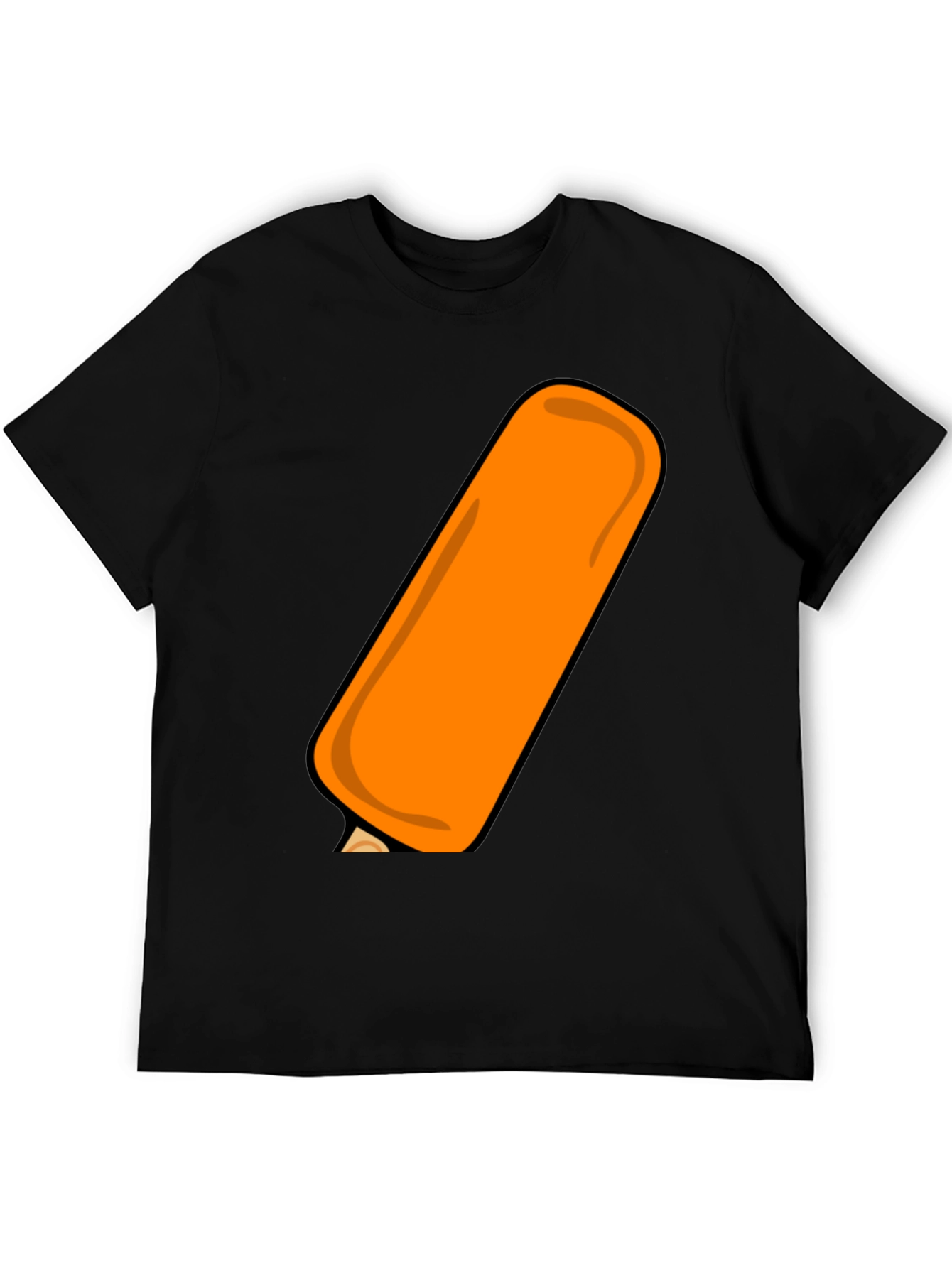 Orange Popsicle Graphic Tee - Cool Summer Style