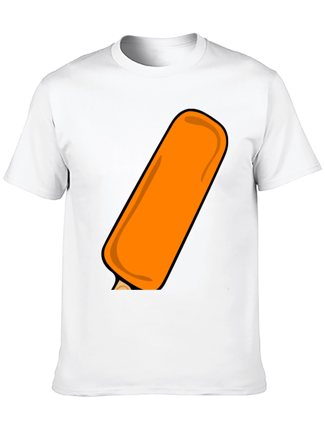 Orange Popsicle Graphic Tee - Cool Summer Style
