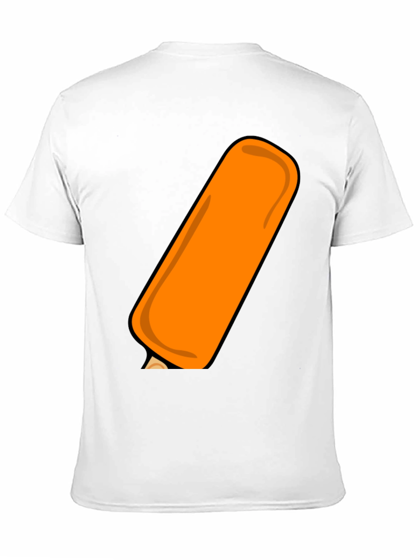 Orange Popsicle Graphic Tee - Cool Summer Style