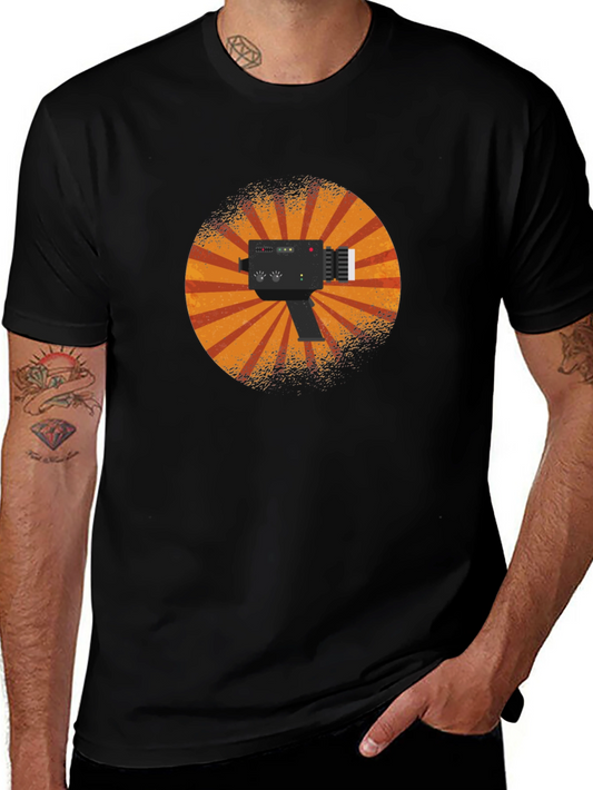 Retro Camera Graphic Tee - Vintage Film Lover Shirt