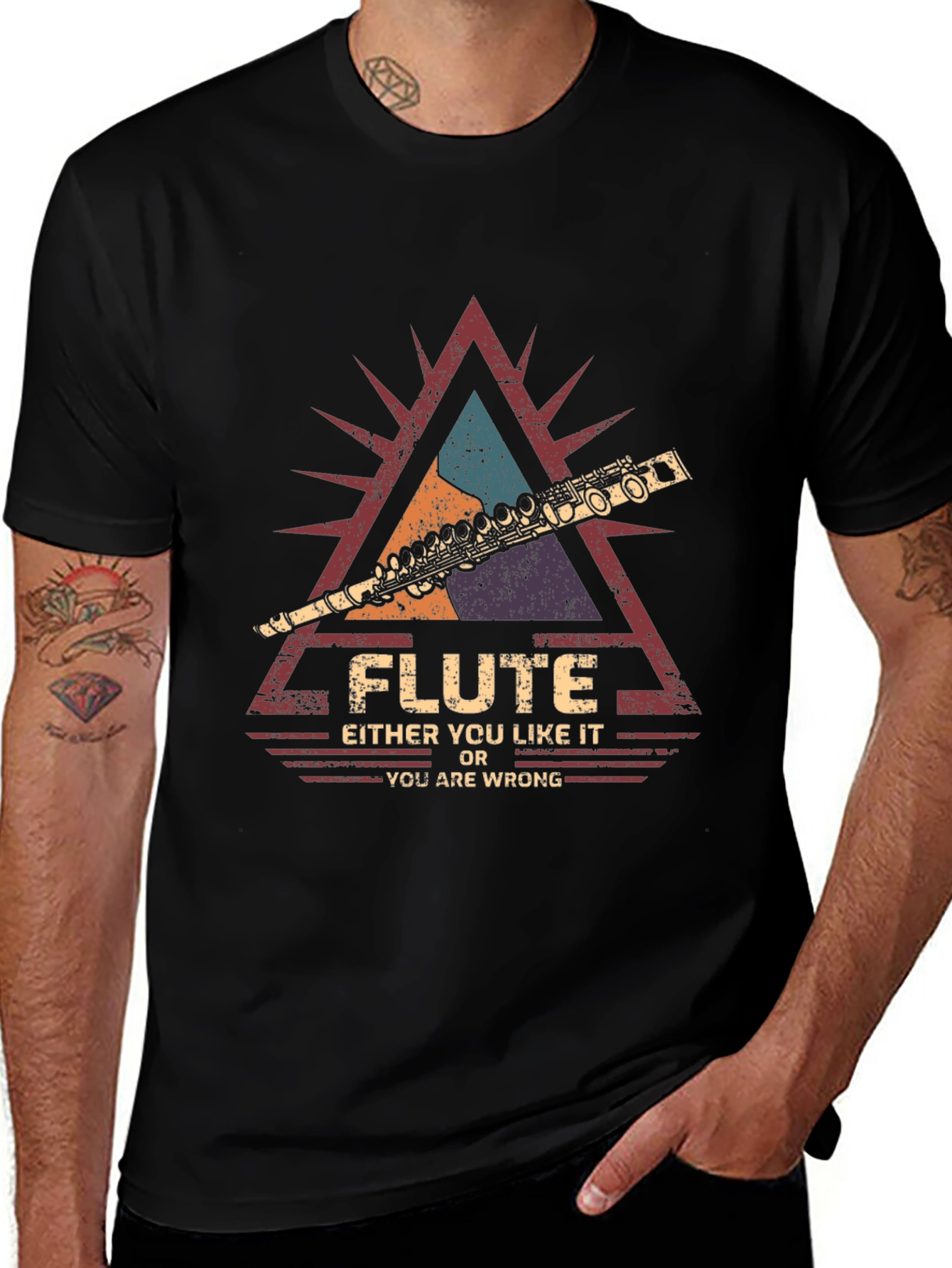 Flute Lover T-Shirt - Funny Music Gift