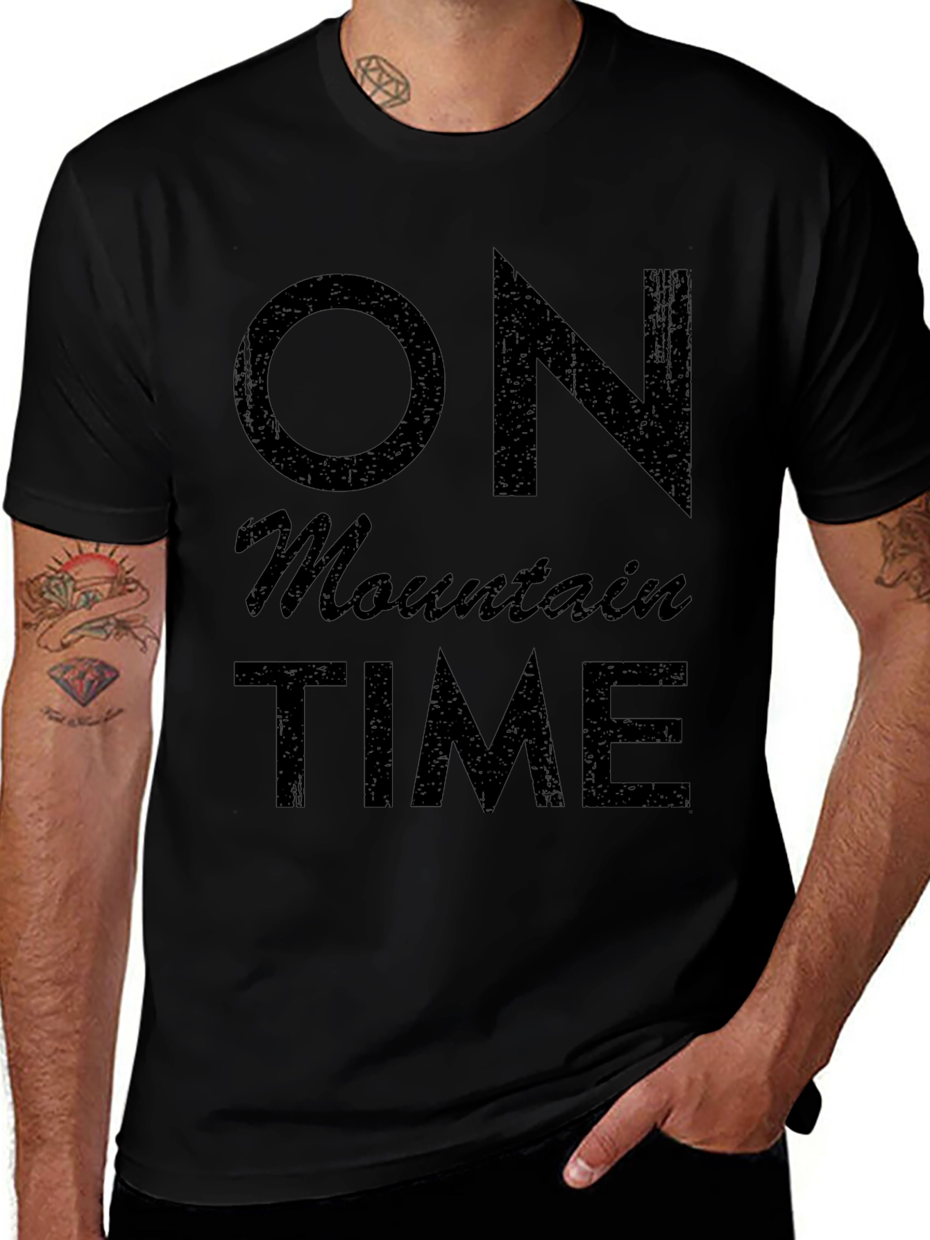 On Mountain Time Graphic Tee - Relaxed Fit