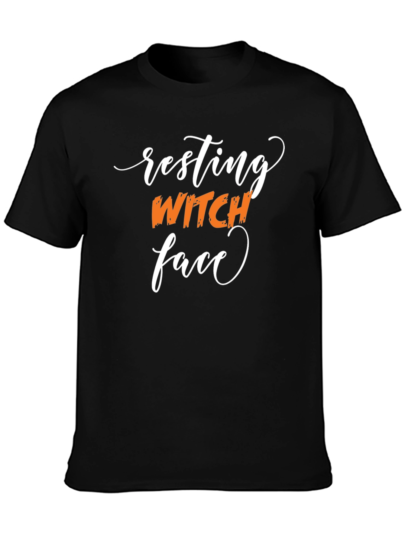 Resting Witch Face Black Tee