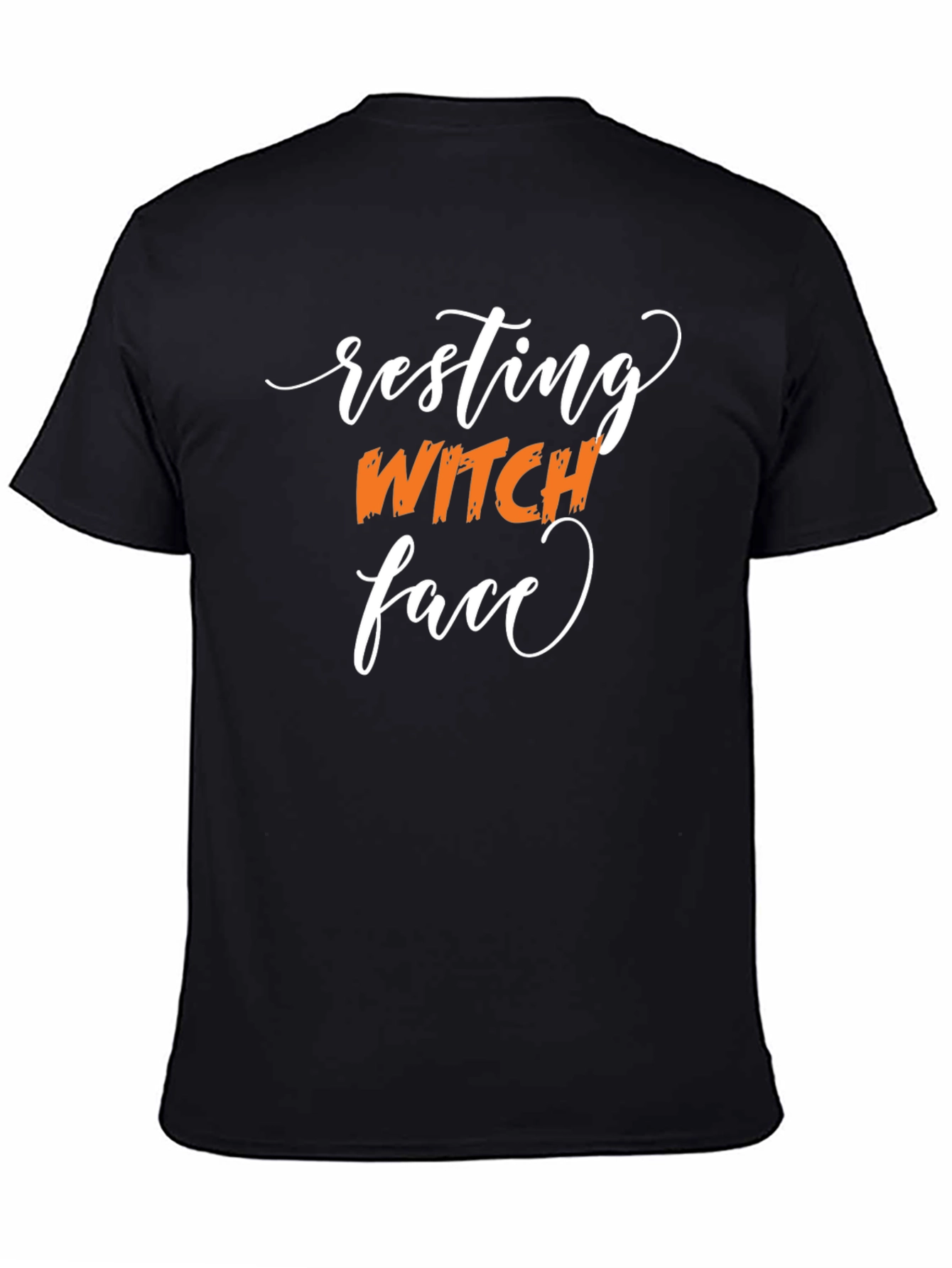 Resting Witch Face Black Tee