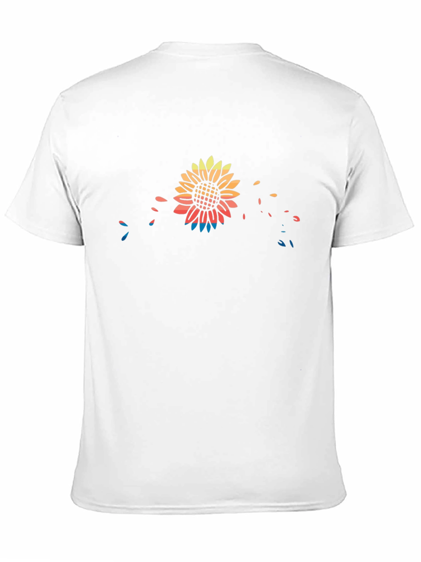 Sunflower Graphic Black T-Shirt