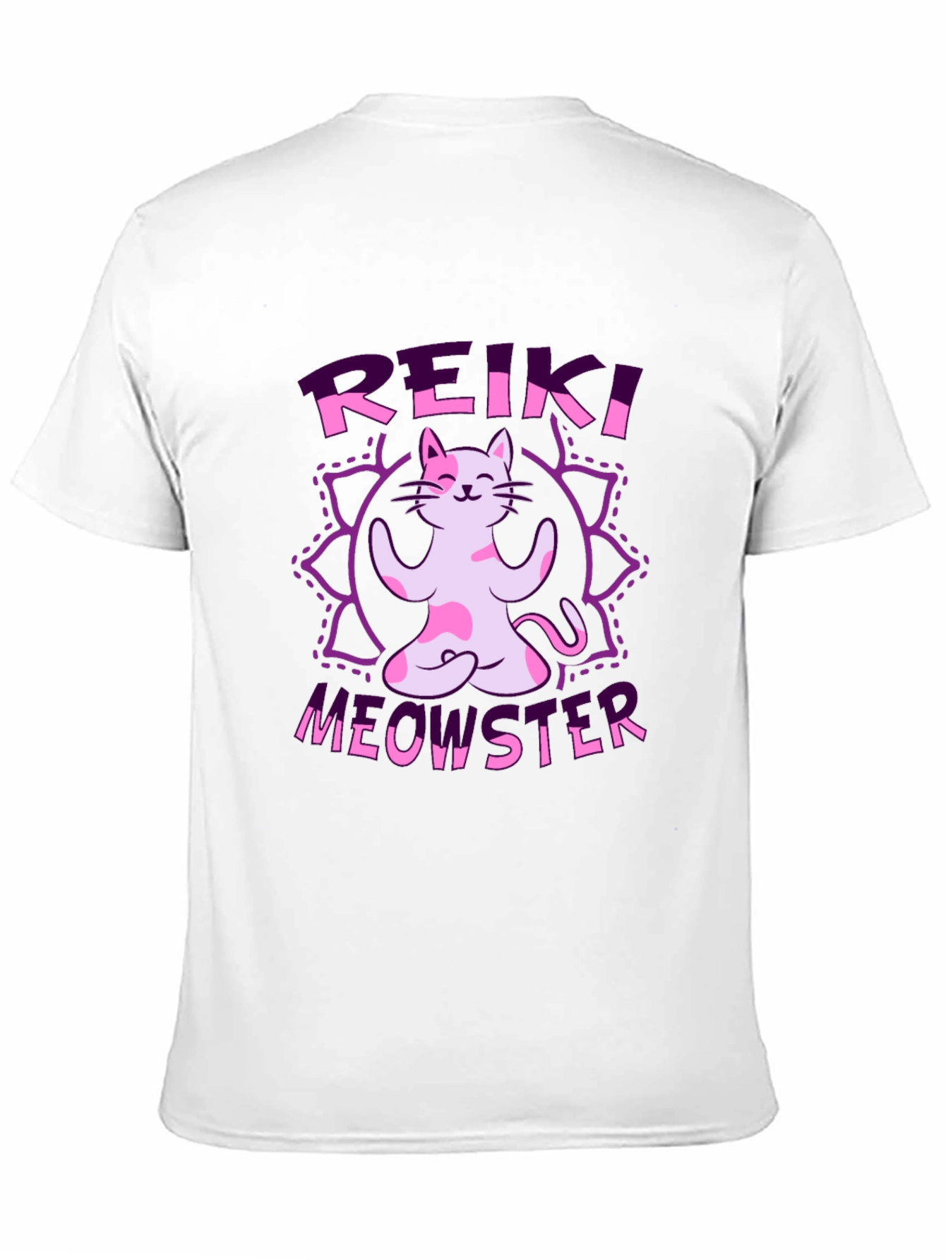 Reiki Meowster Black Graphic Tee