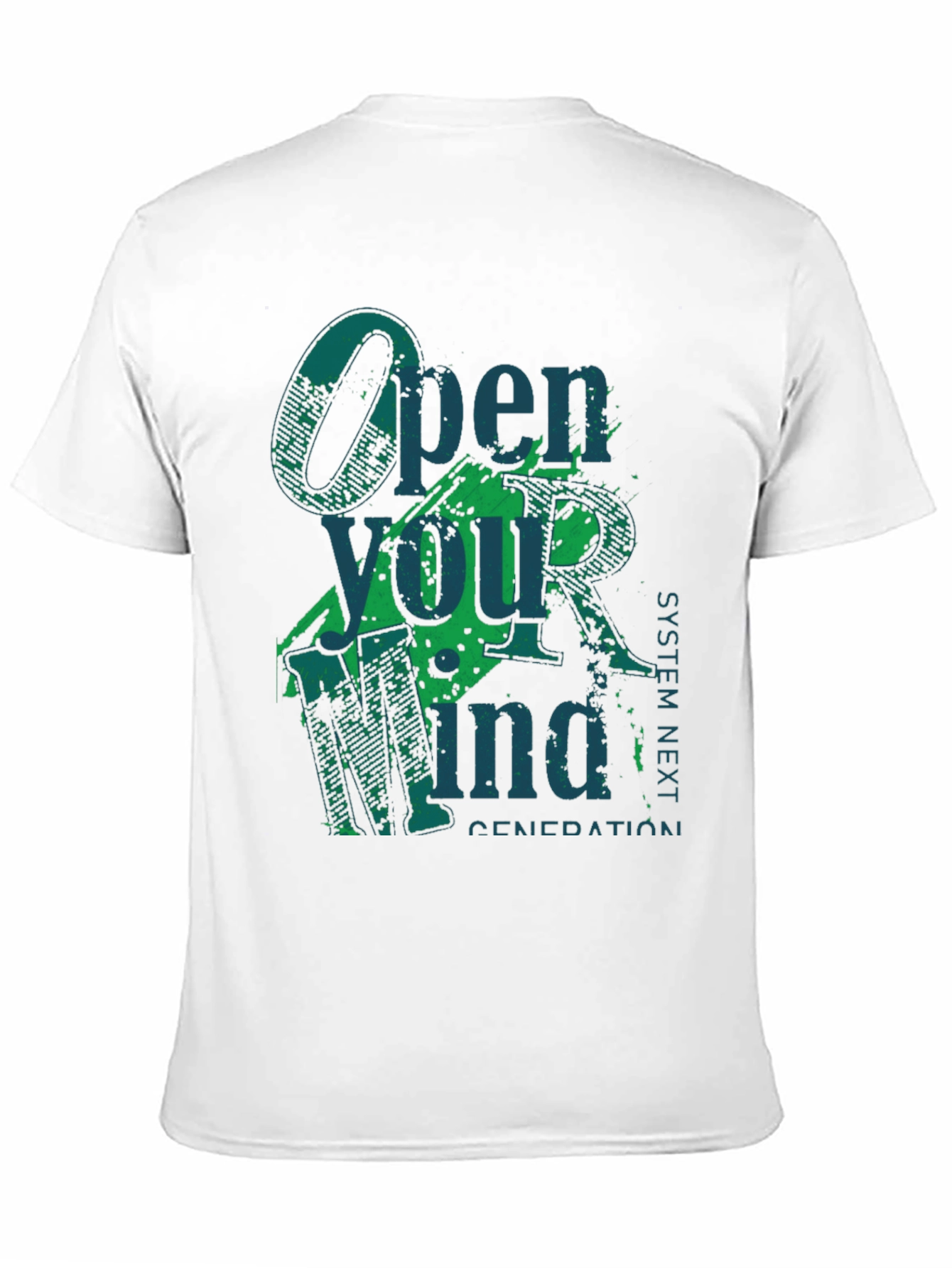 Open Your Mind Graphic Tee - Black T-Shirt
