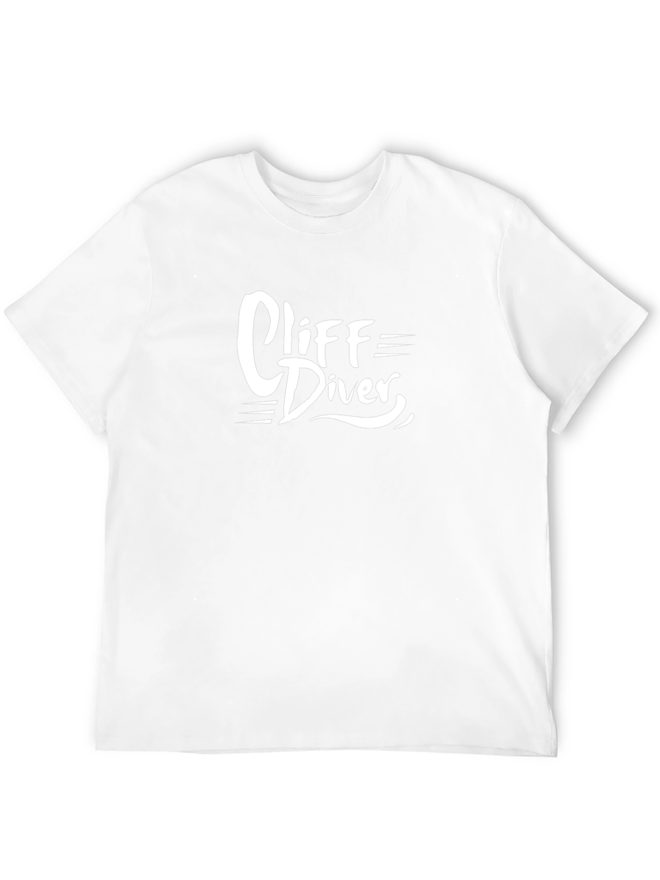 Cliff Diver Black Graphic Tee