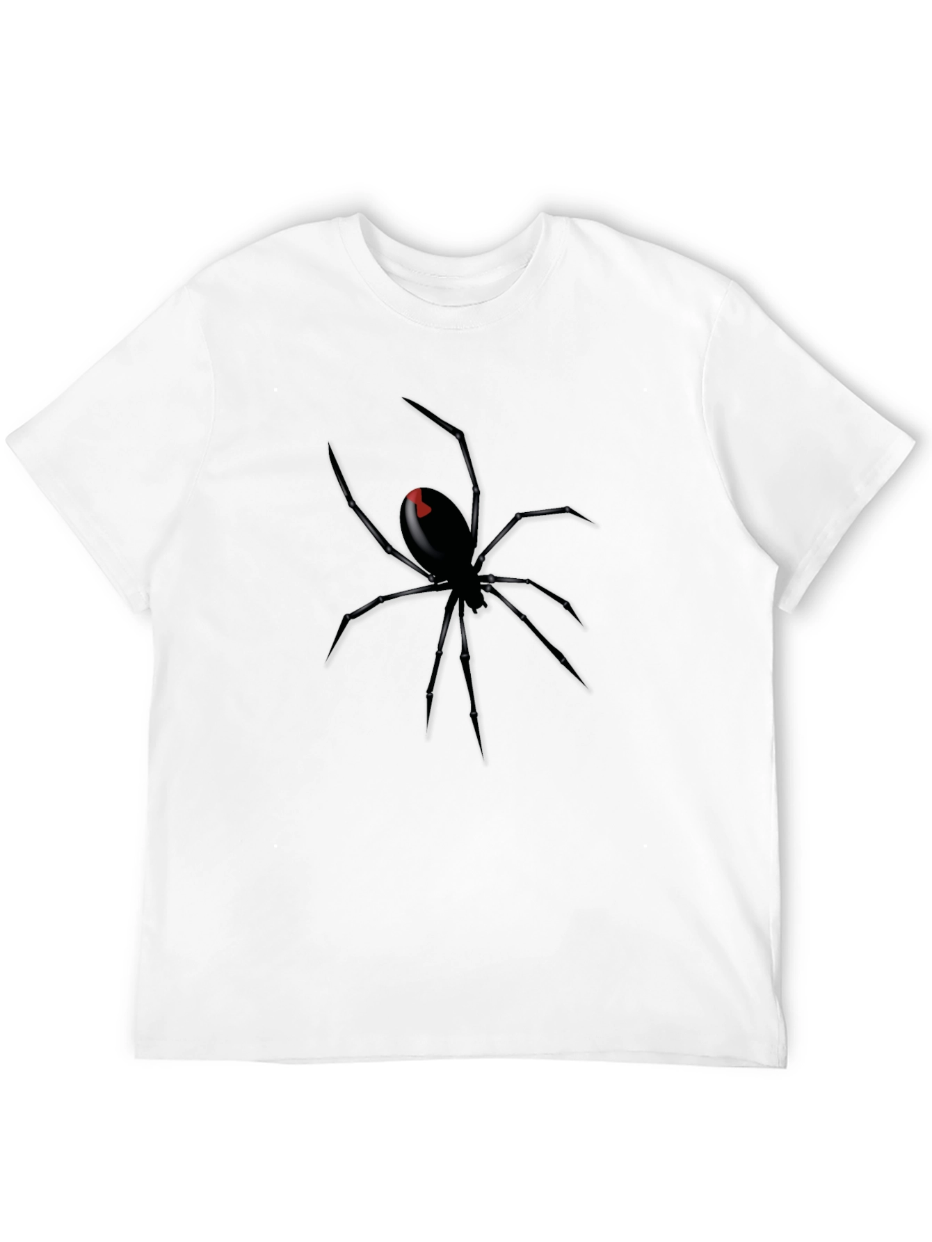 Black Widow Spider Graphic T-Shirt