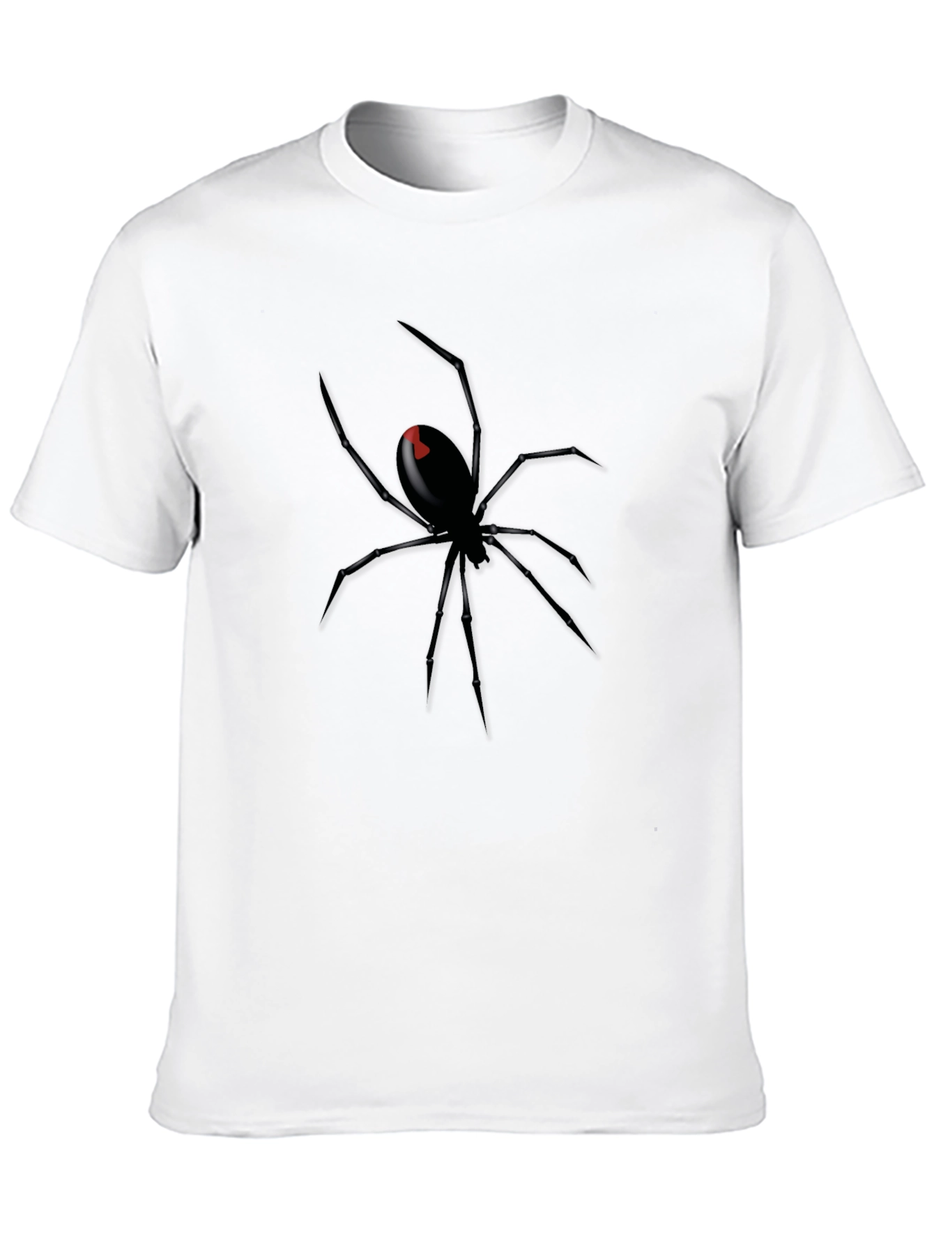 Black Widow Spider Graphic T-Shirt
