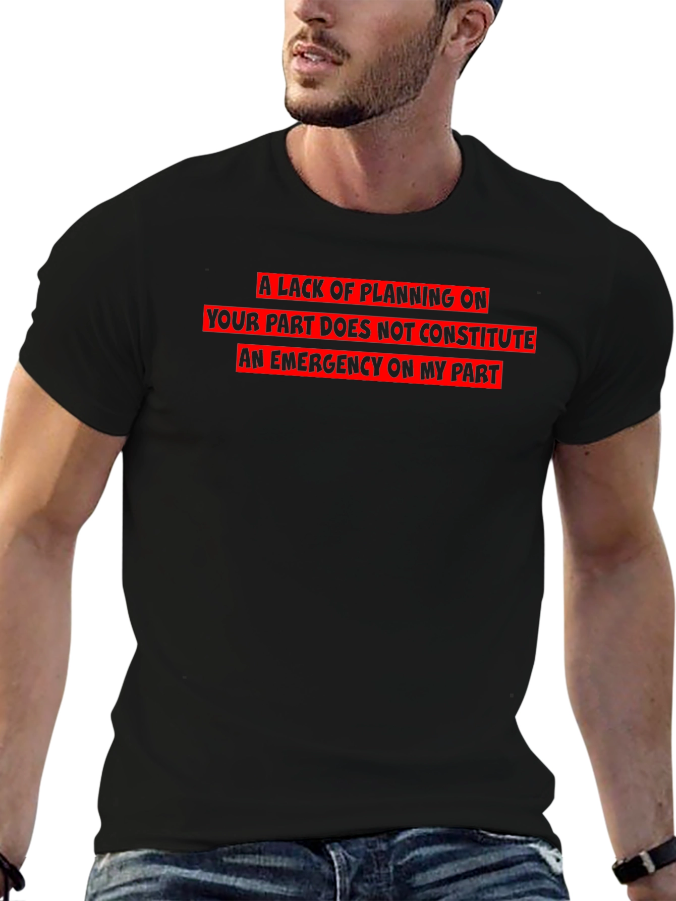 Funny Sarcastic Emergency T-Shirt