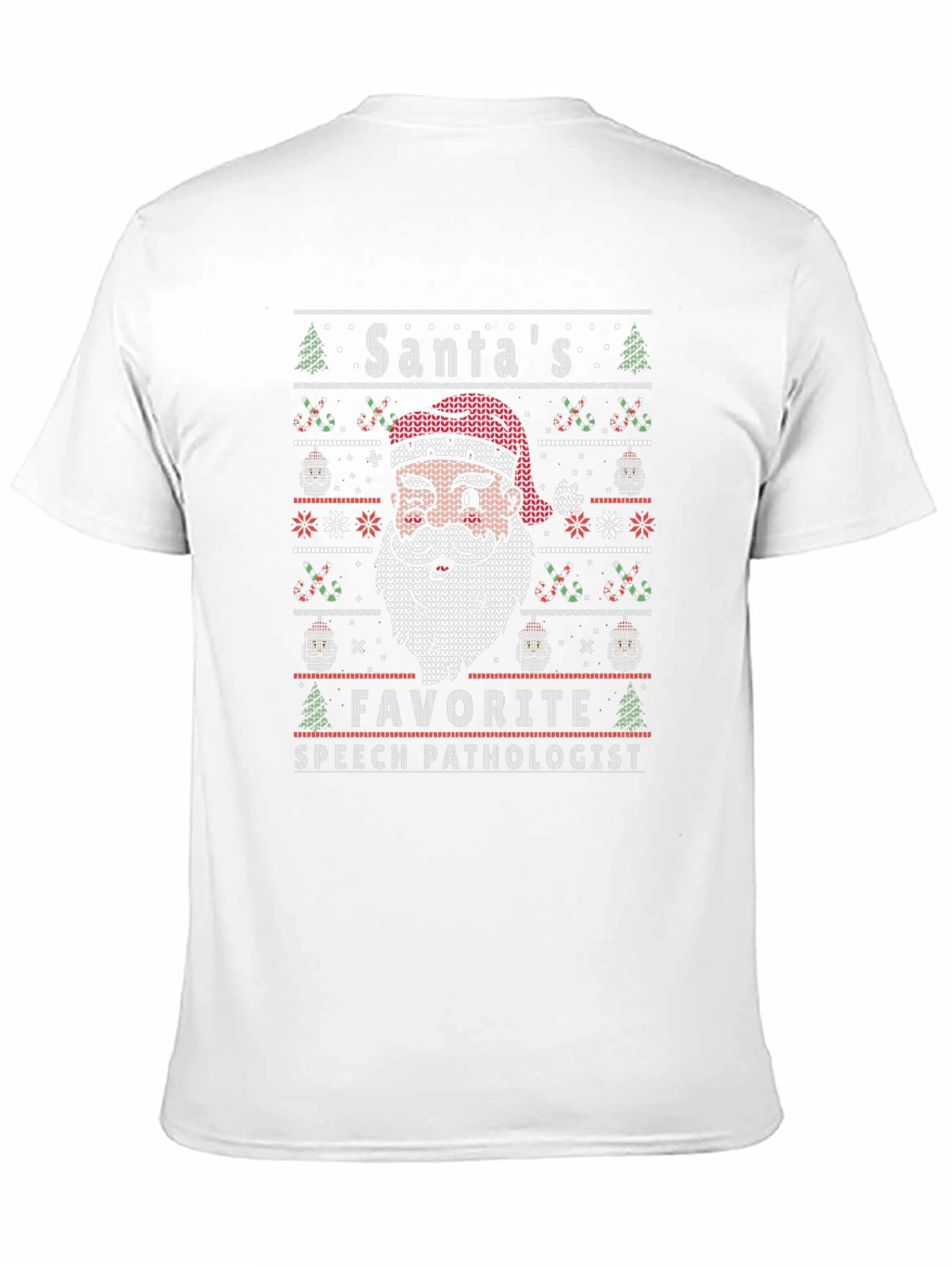 Santas Favorite Speech Pathologist Christmas T-Shirt