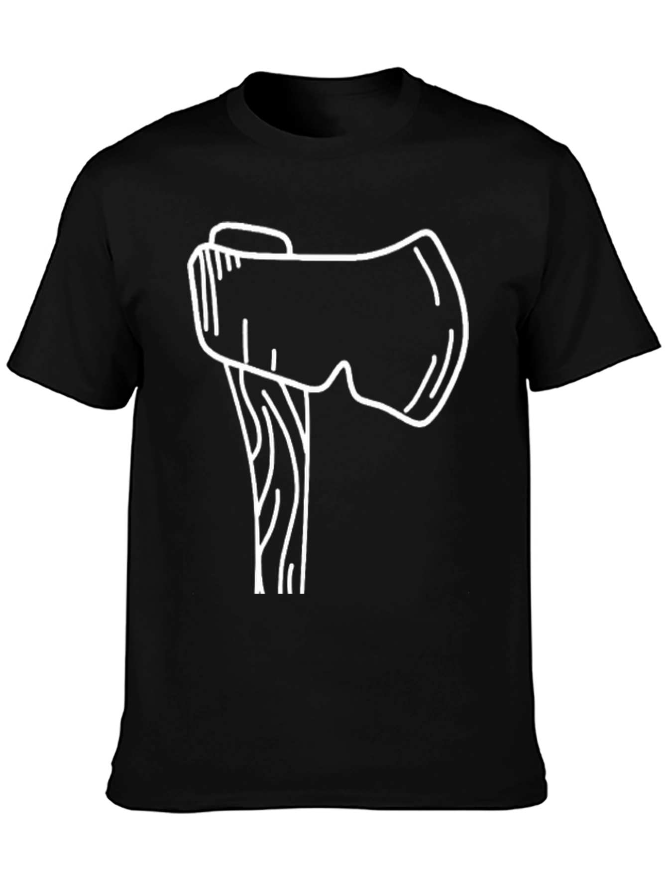 Axe Graphic Black T-Shirt