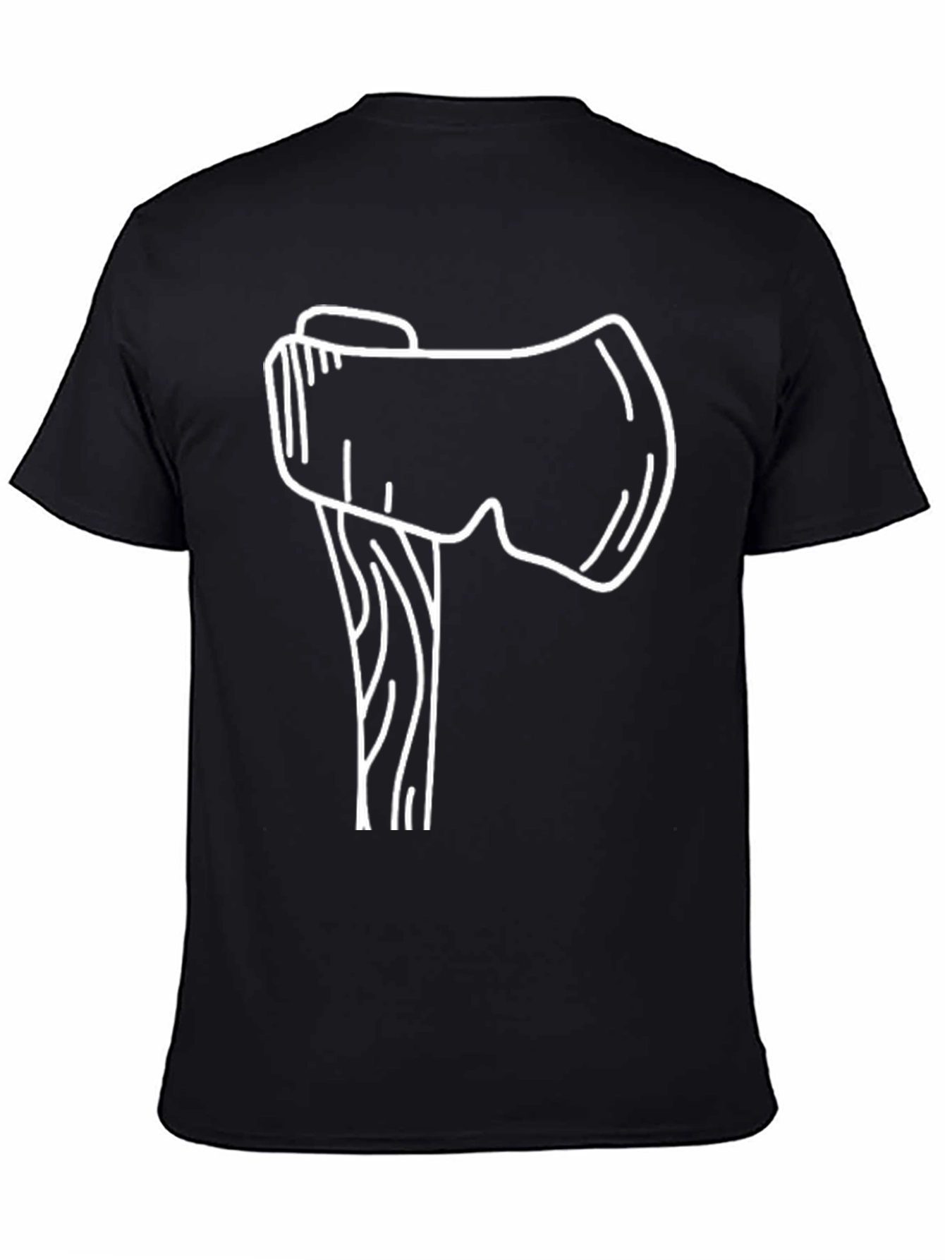 Axe Graphic Black T-Shirt