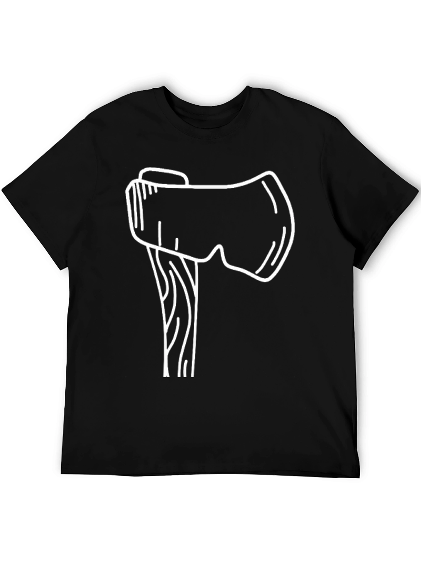 Axe Graphic Black T-Shirt