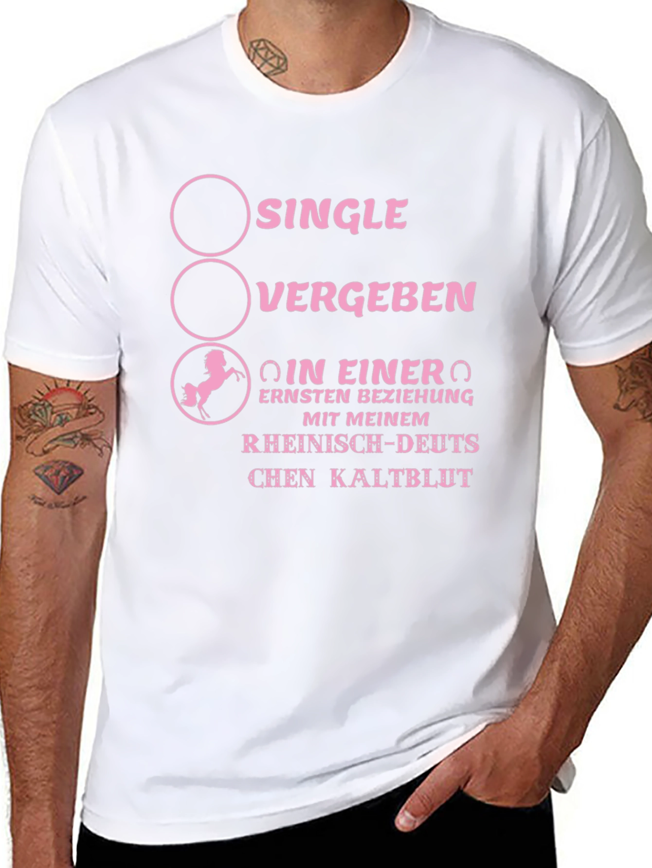 Single Vergeben Horse T-Shirt