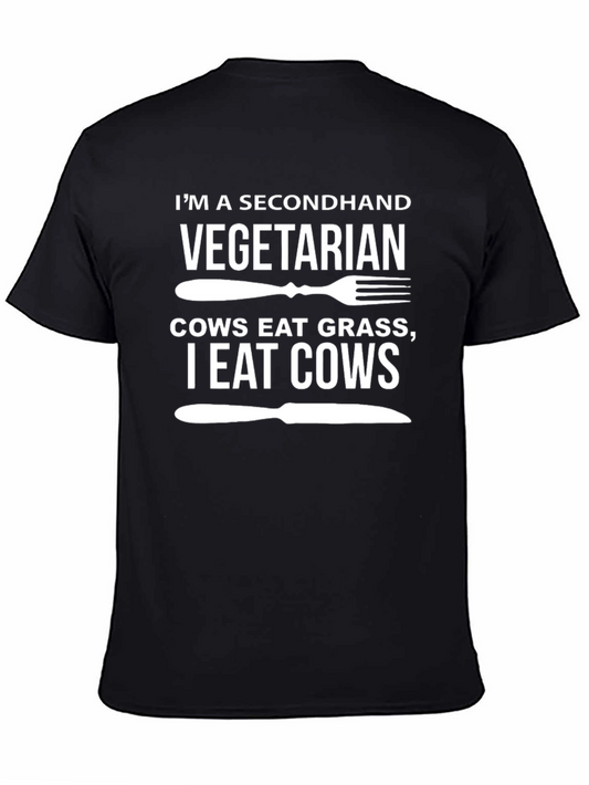 Secondhand Vegetarian Graphic T-Shirt