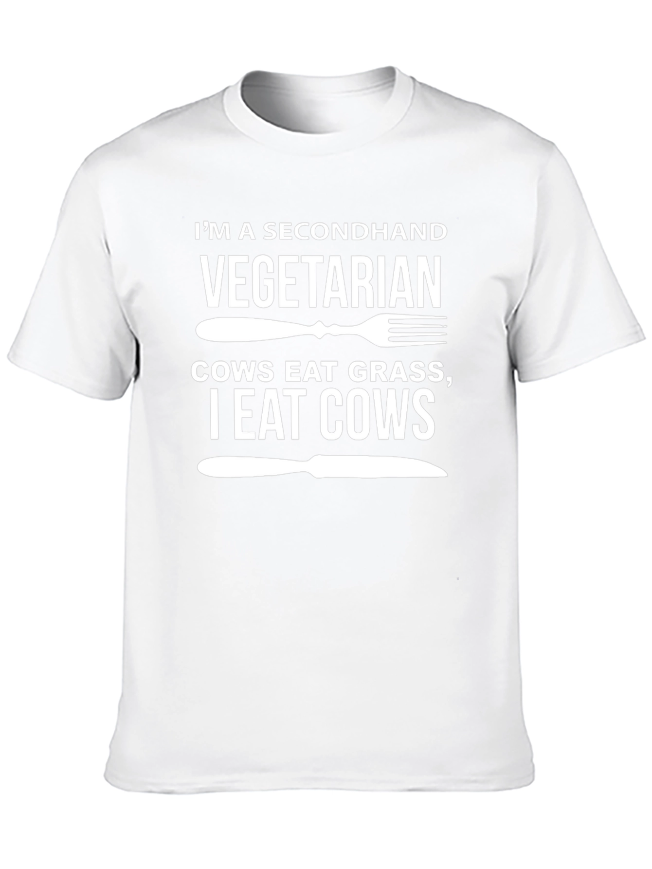 Secondhand Vegetarian Graphic T-Shirt