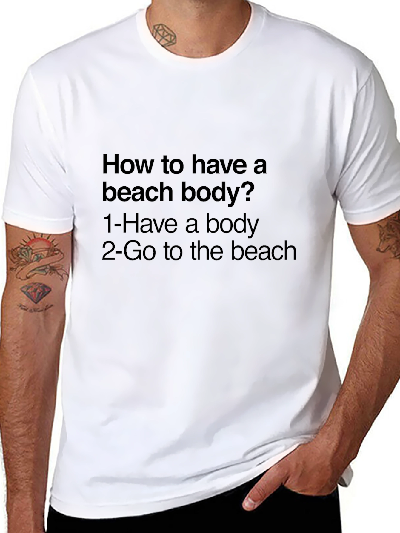Beach Body T-Shirt - Funny Graphic Tee