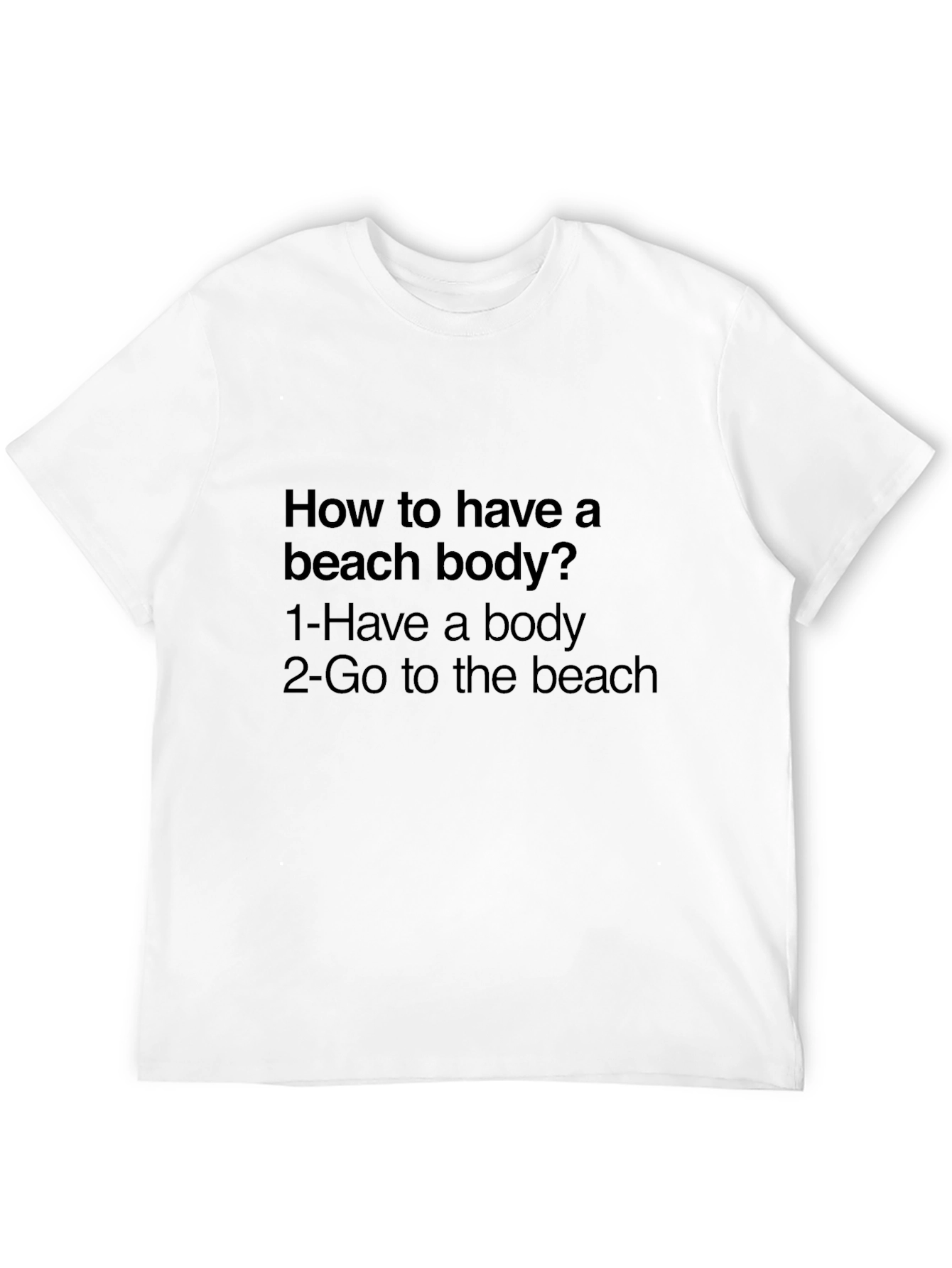 Beach Body T-Shirt - Funny Graphic Tee