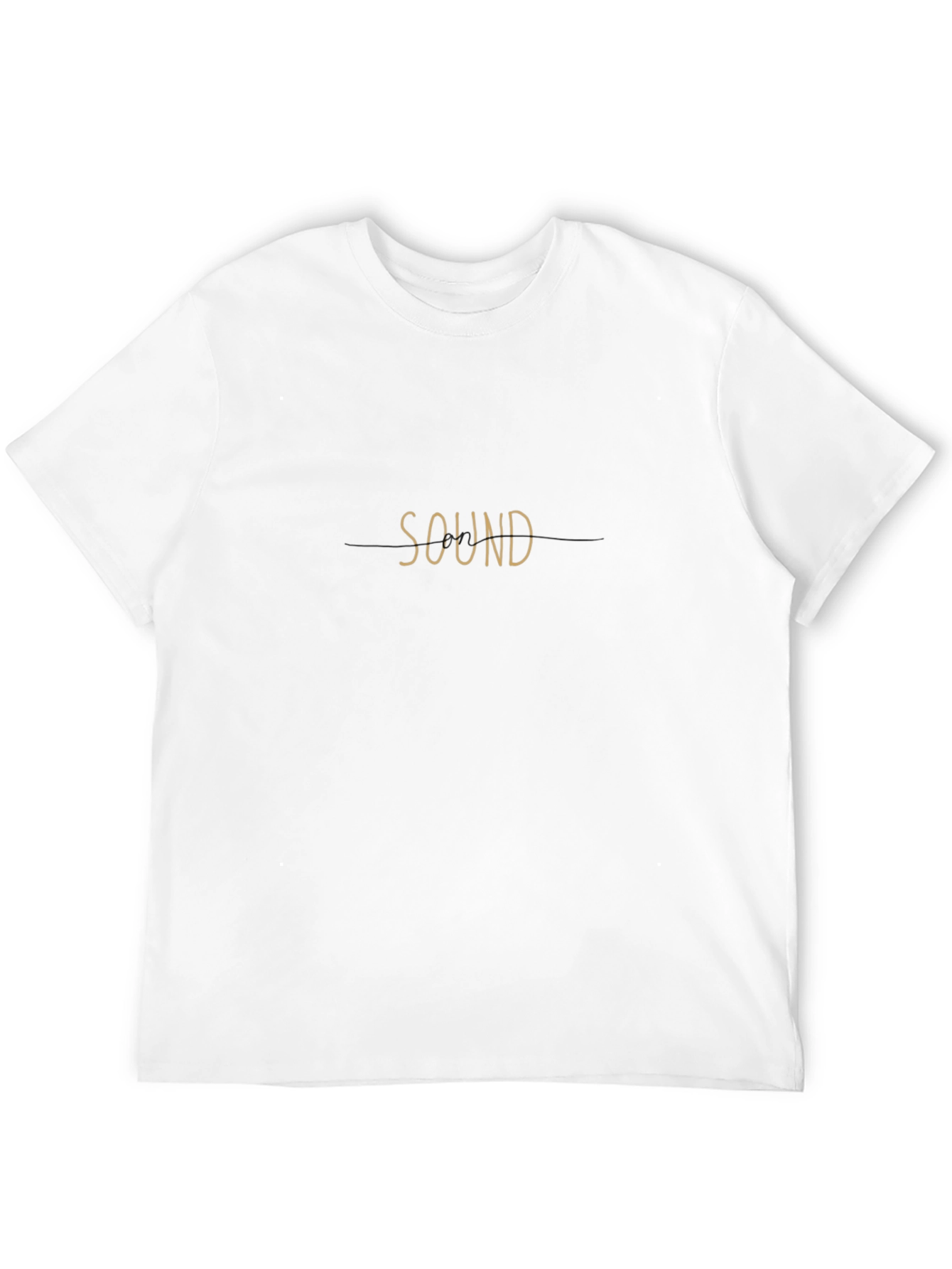 Sound Graphic Tee - Modern Minimalist Design