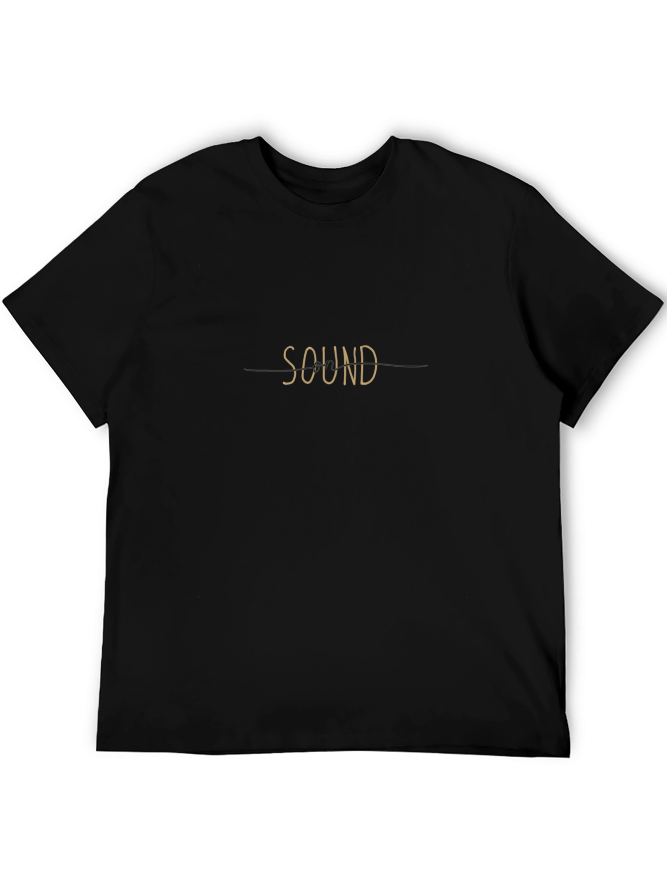 Sound Graphic Tee - Modern Minimalist Design