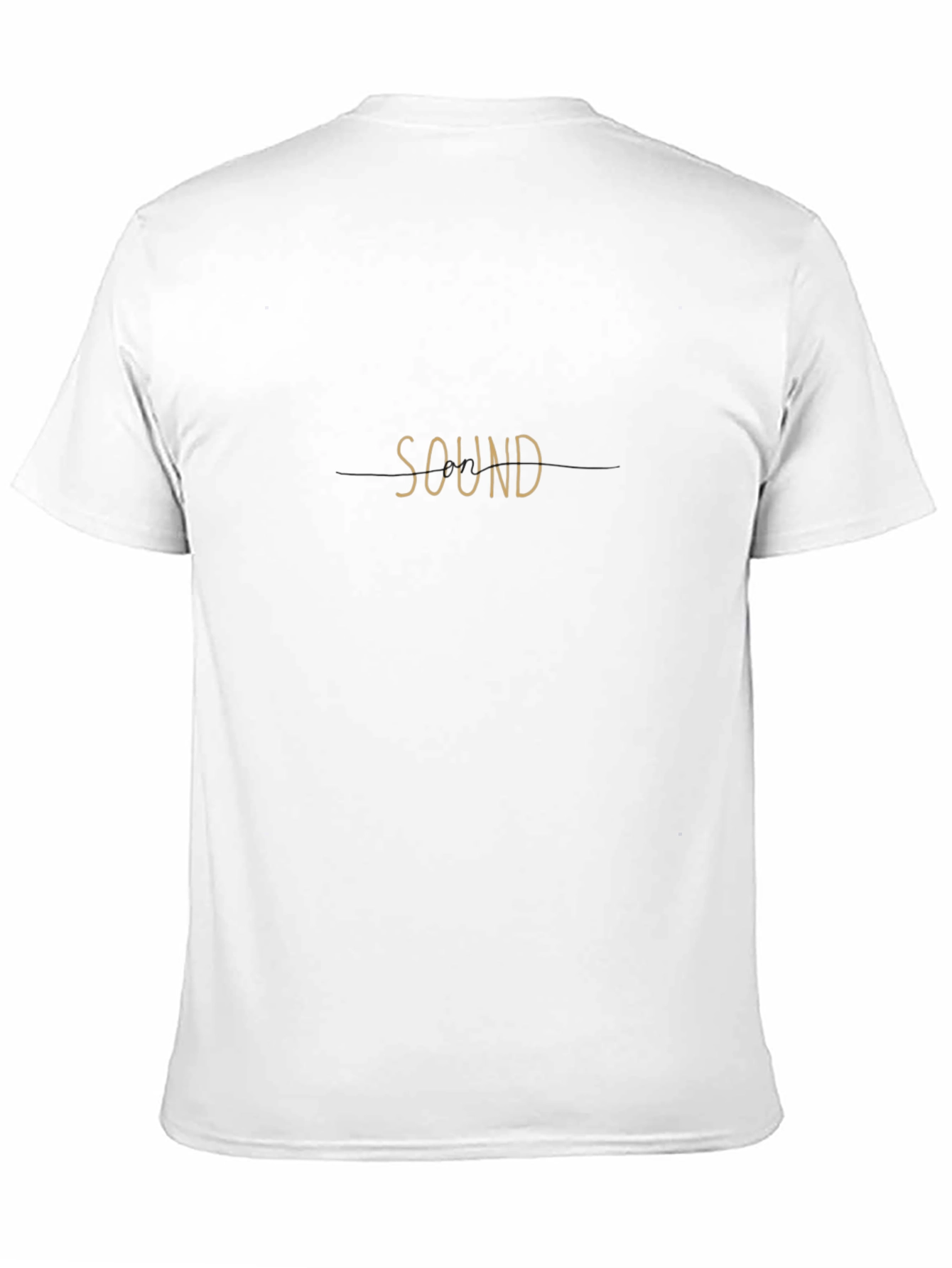 Sound Graphic Tee - Modern Minimalist Design