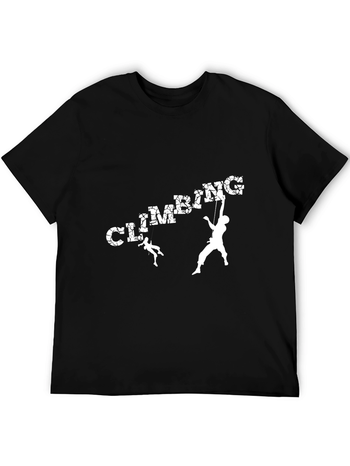 Climbing Graphic Tee - Black T-Shirt