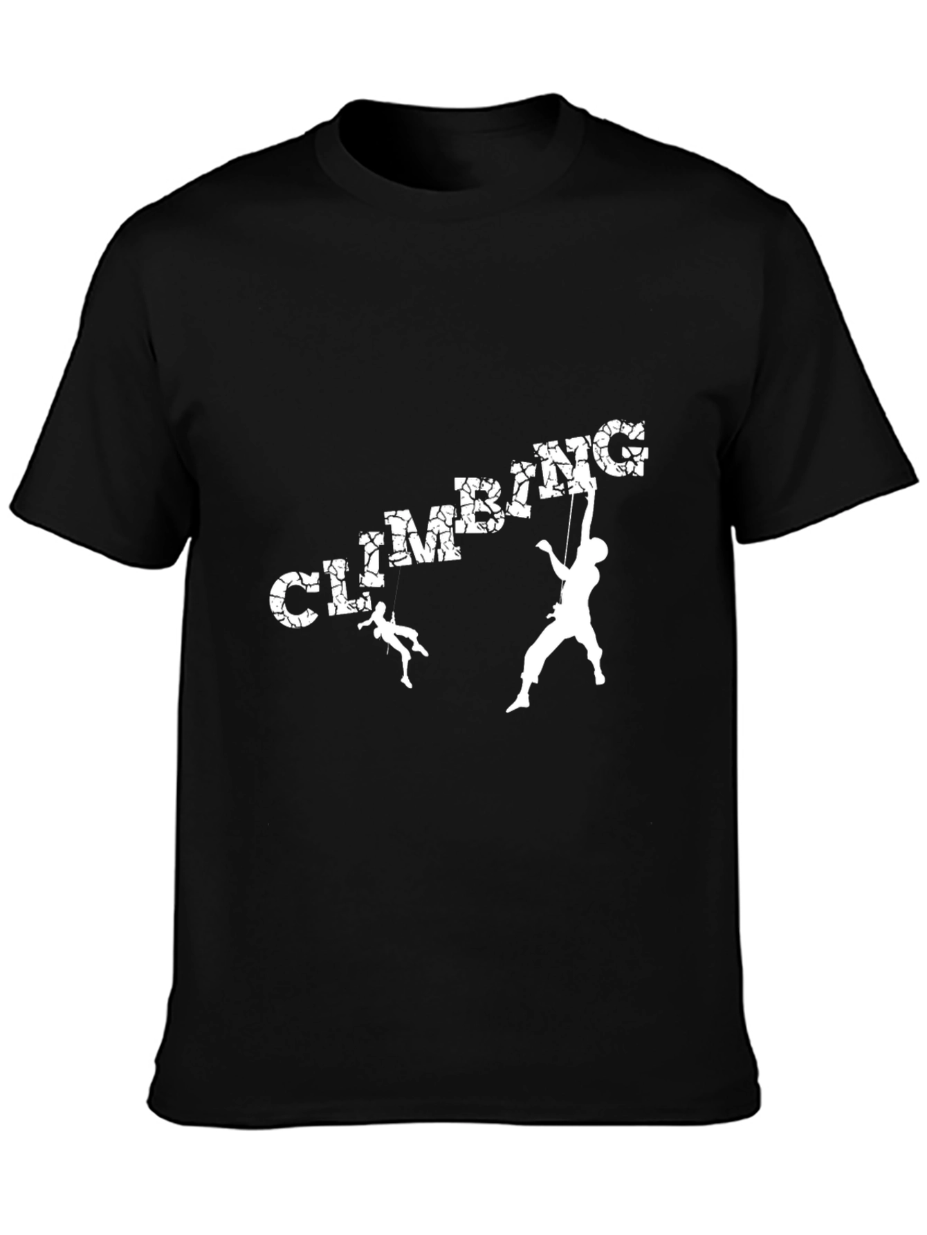 Climbing Graphic Tee - Black T-Shirt