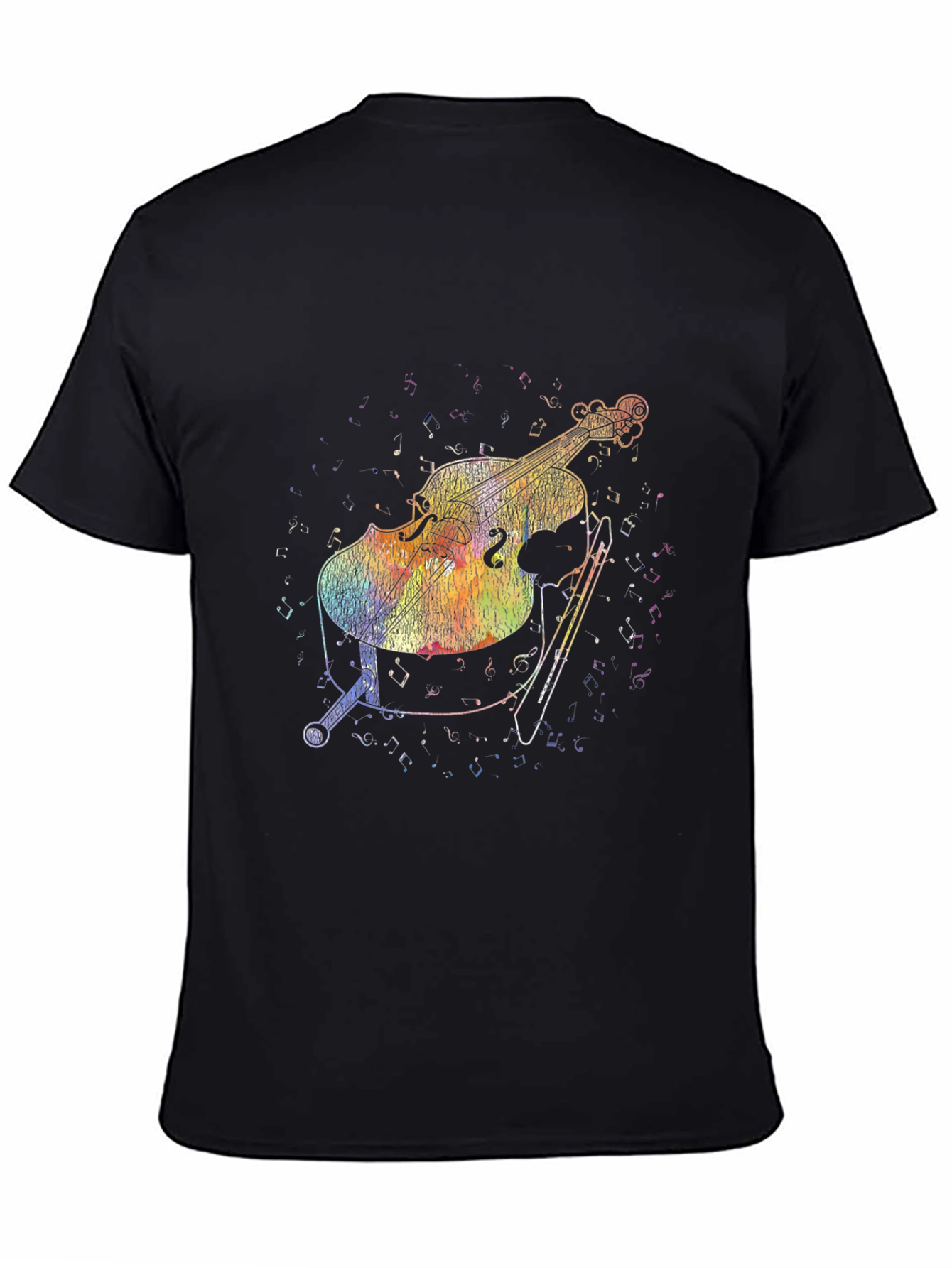Musical Cello Graphic T-Shirt
