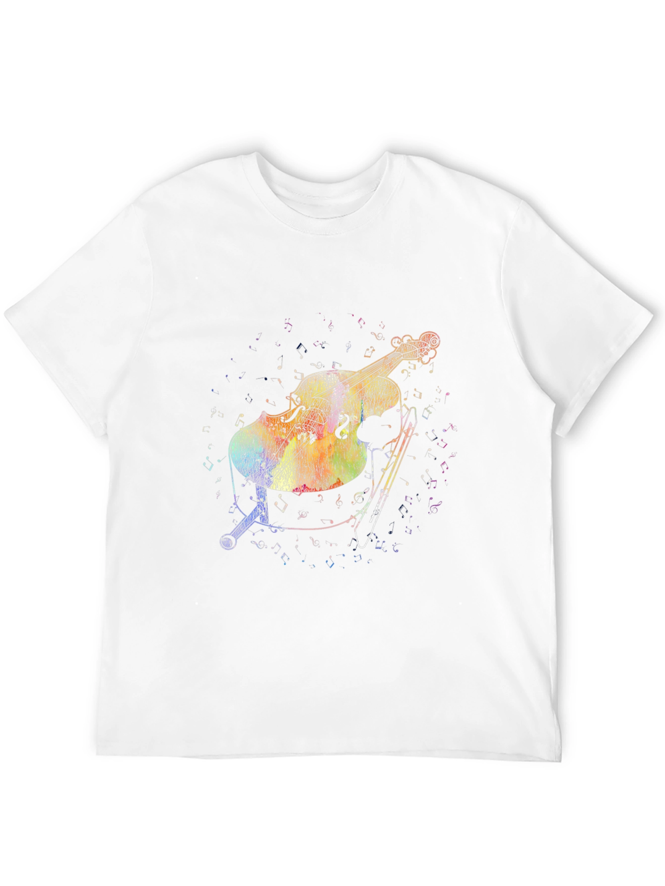 Musical Cello Graphic T-Shirt