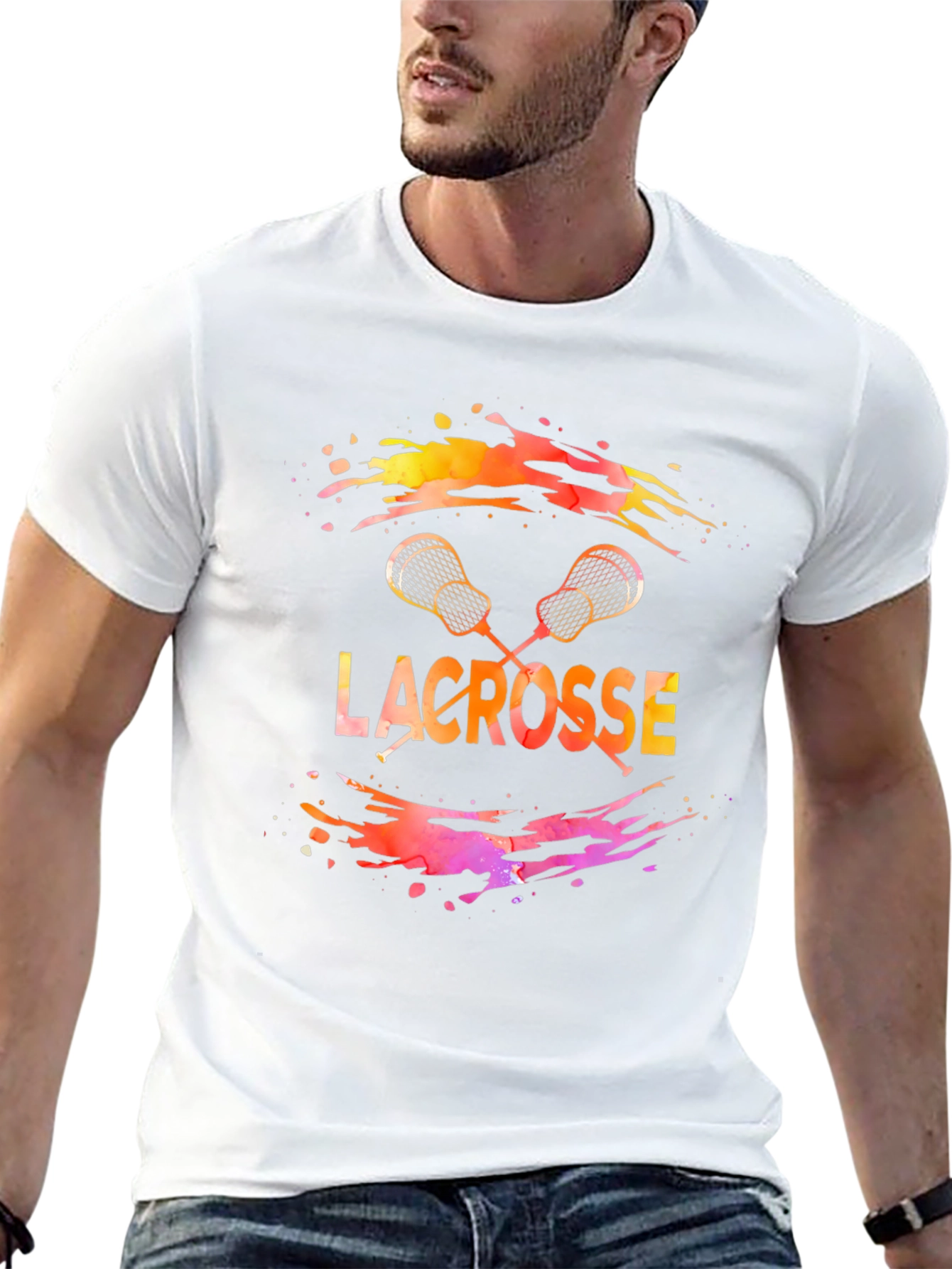 Lacrosse Splash T-Shirt - Sporty & Stylish