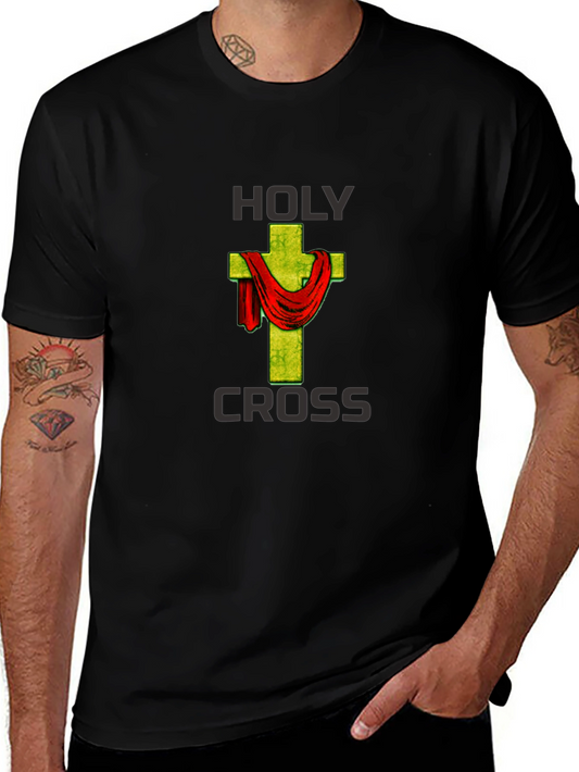 Holy Cross Graphic Tee - Religious Apparel