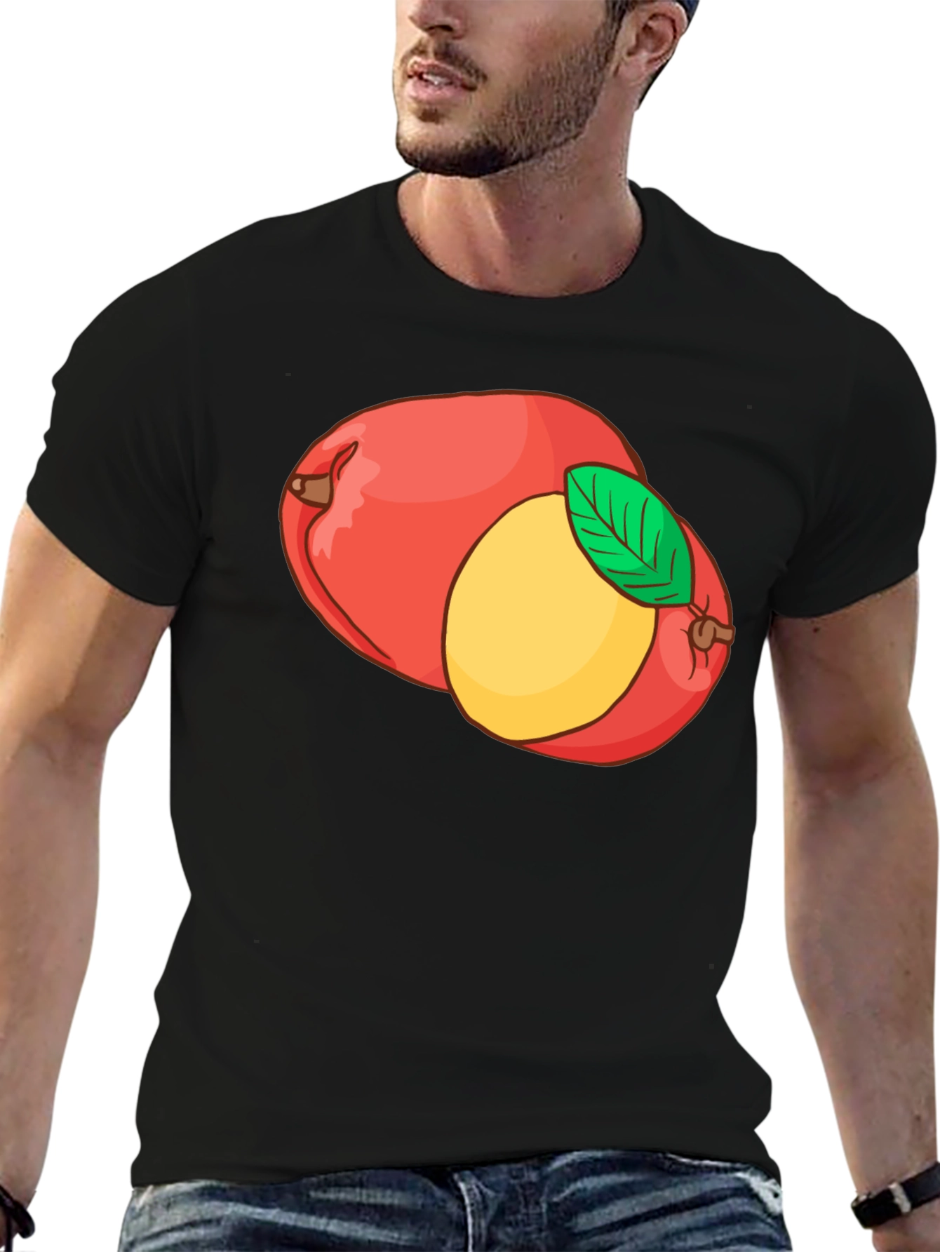 Mango Graphic Tee - Summer Fruit T-Shirt