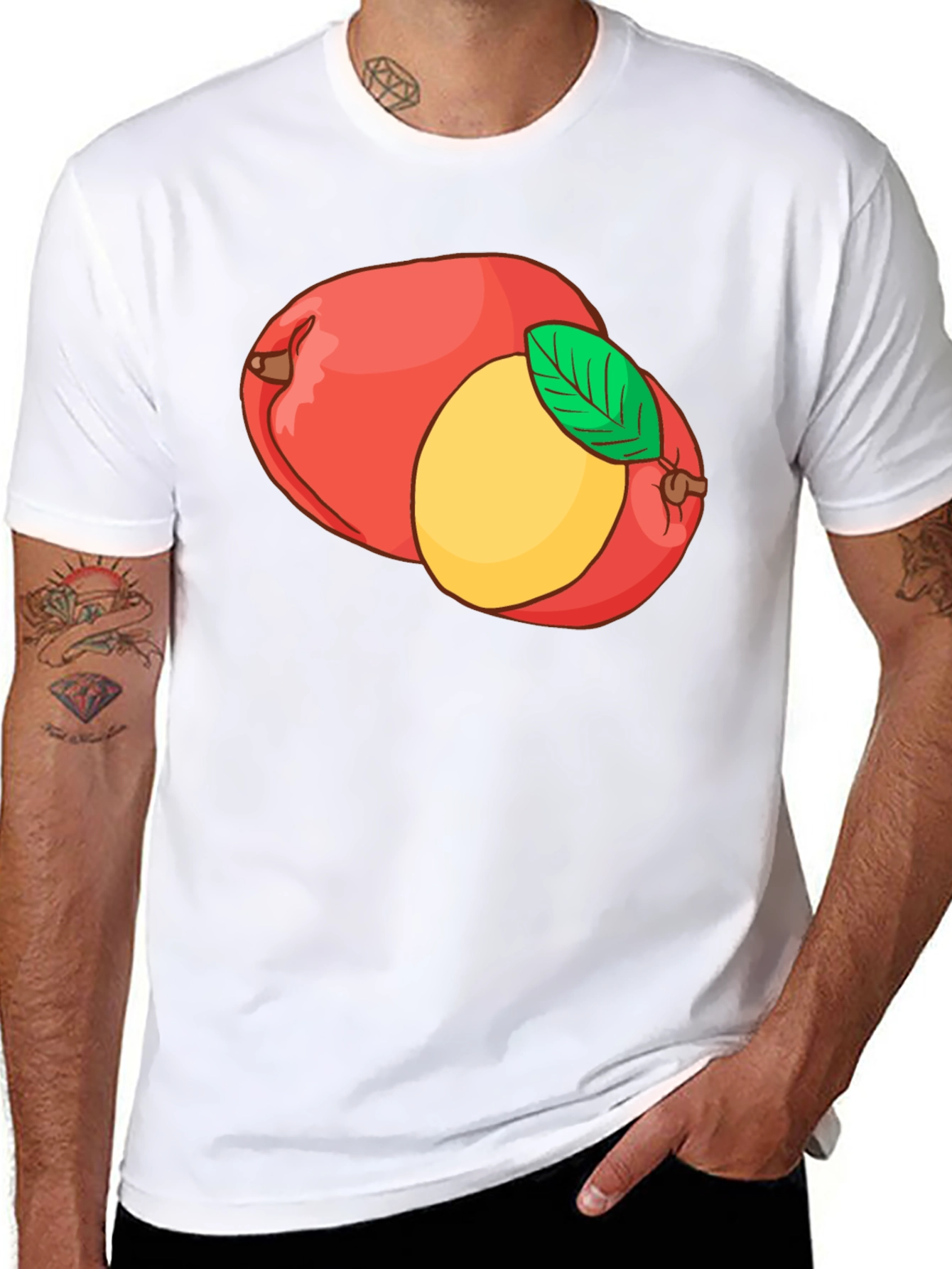 Mango Graphic Tee - Summer Fruit T-Shirt