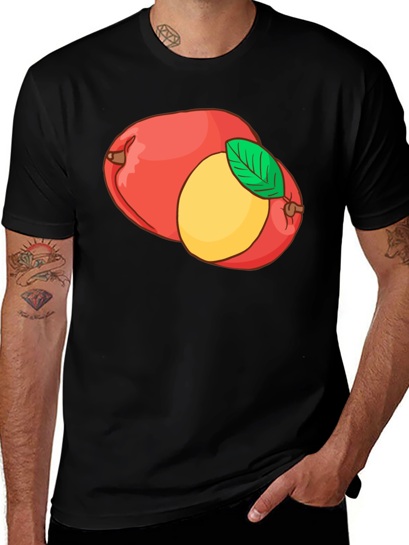 Mango Graphic Tee - Summer Fruit T-Shirt
