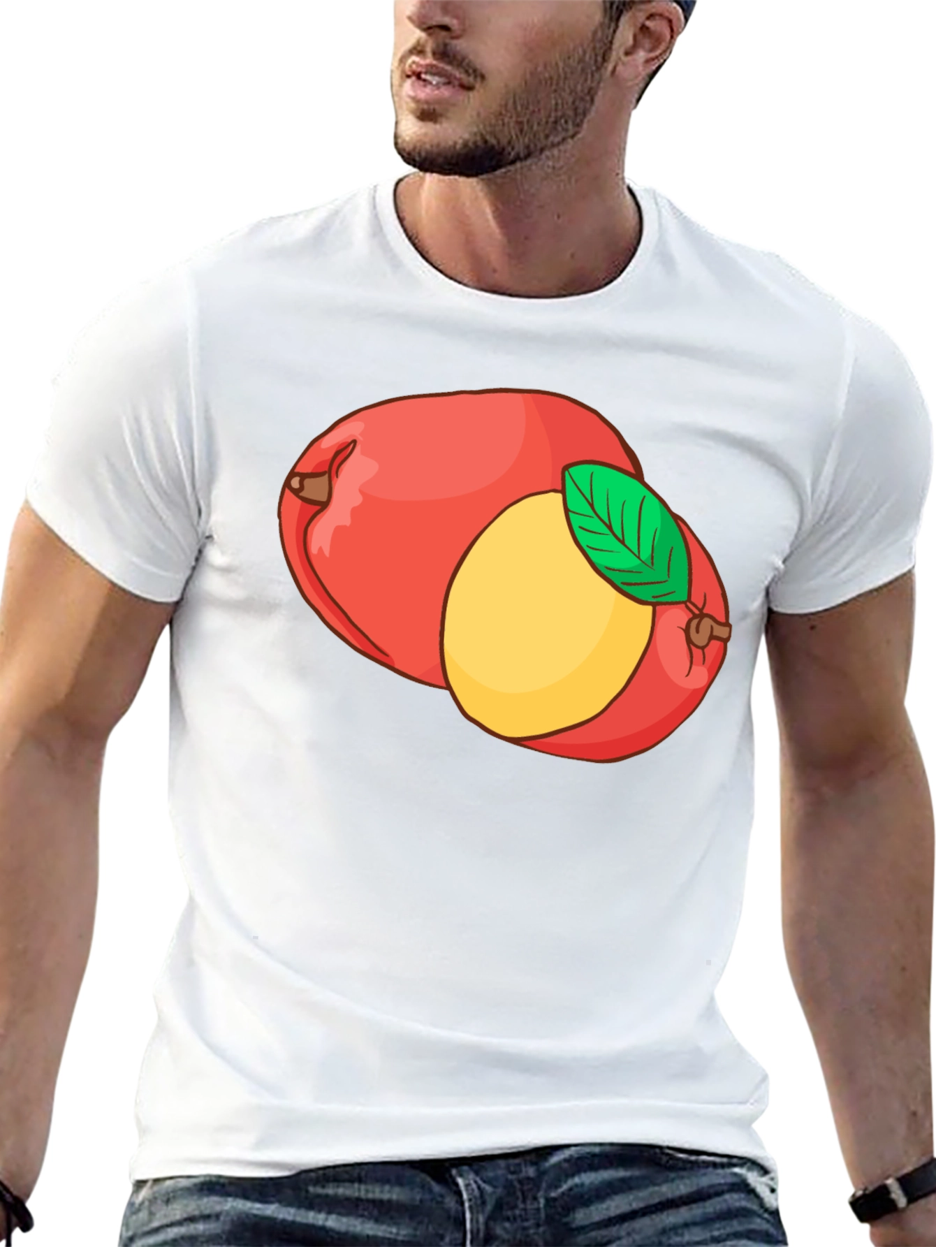 Mango Graphic Tee - Summer Fruit T-Shirt