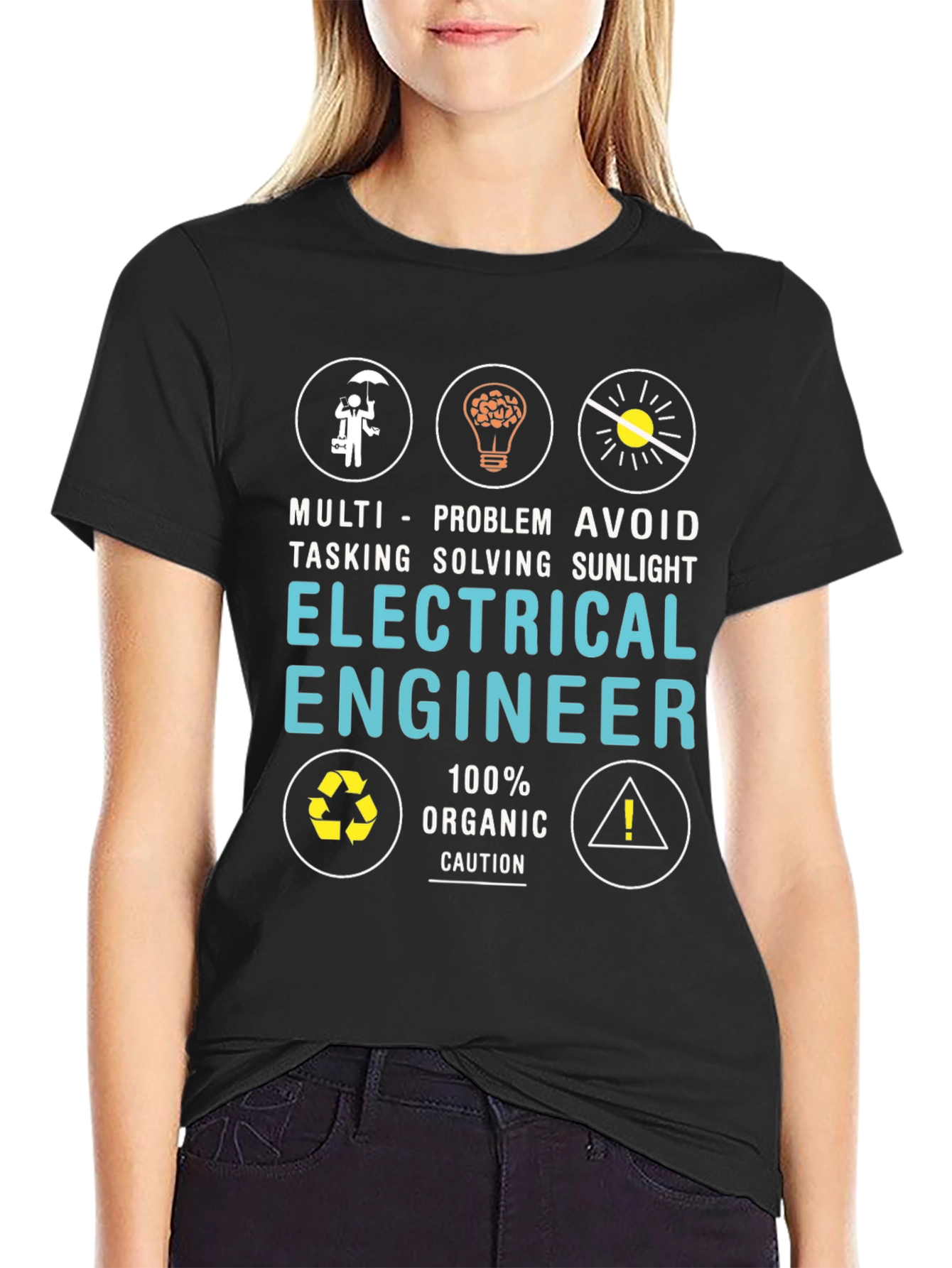 Electrical Engineer Graphic T-Shirt: Multi-Tasking Problem Solving