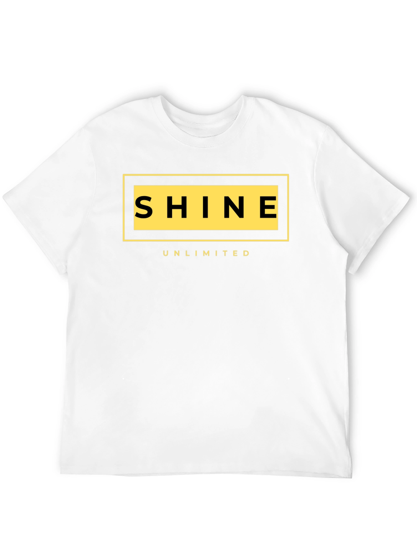 Shine Unlimited Black Graphic T-Shirt