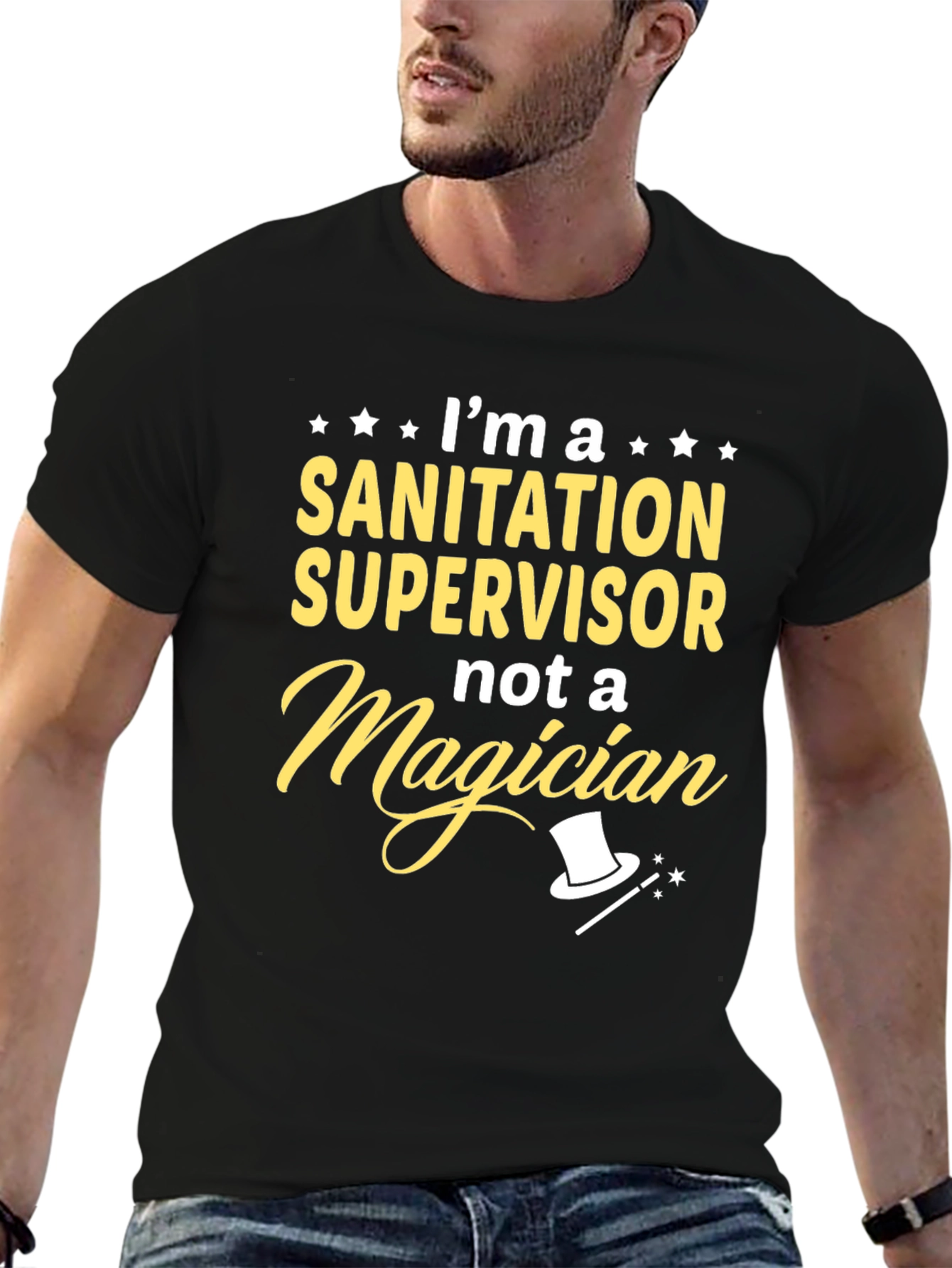 Sanitation Supervisor Novelty Graphic Tee